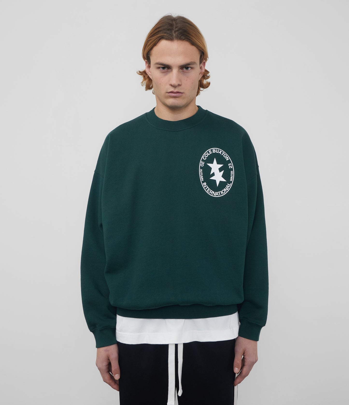 CB INTERNATIONAL CREST SWEATSHIRT