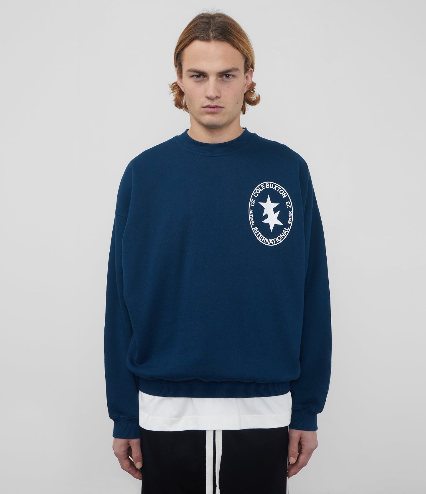 CB INTERNATIONAL CREST SWEATSHIRT