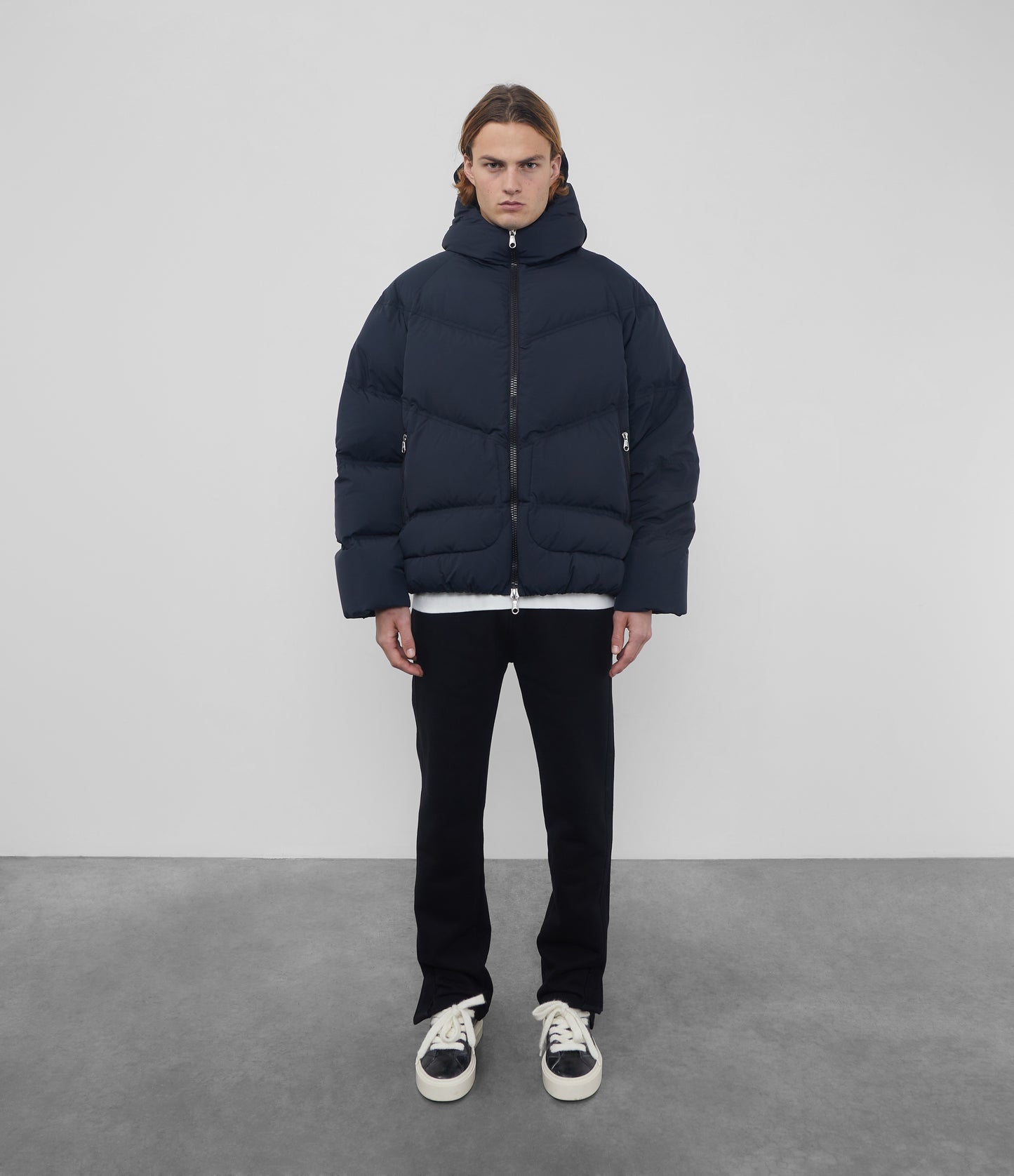 HOODED DOWN INSULATED JACKET