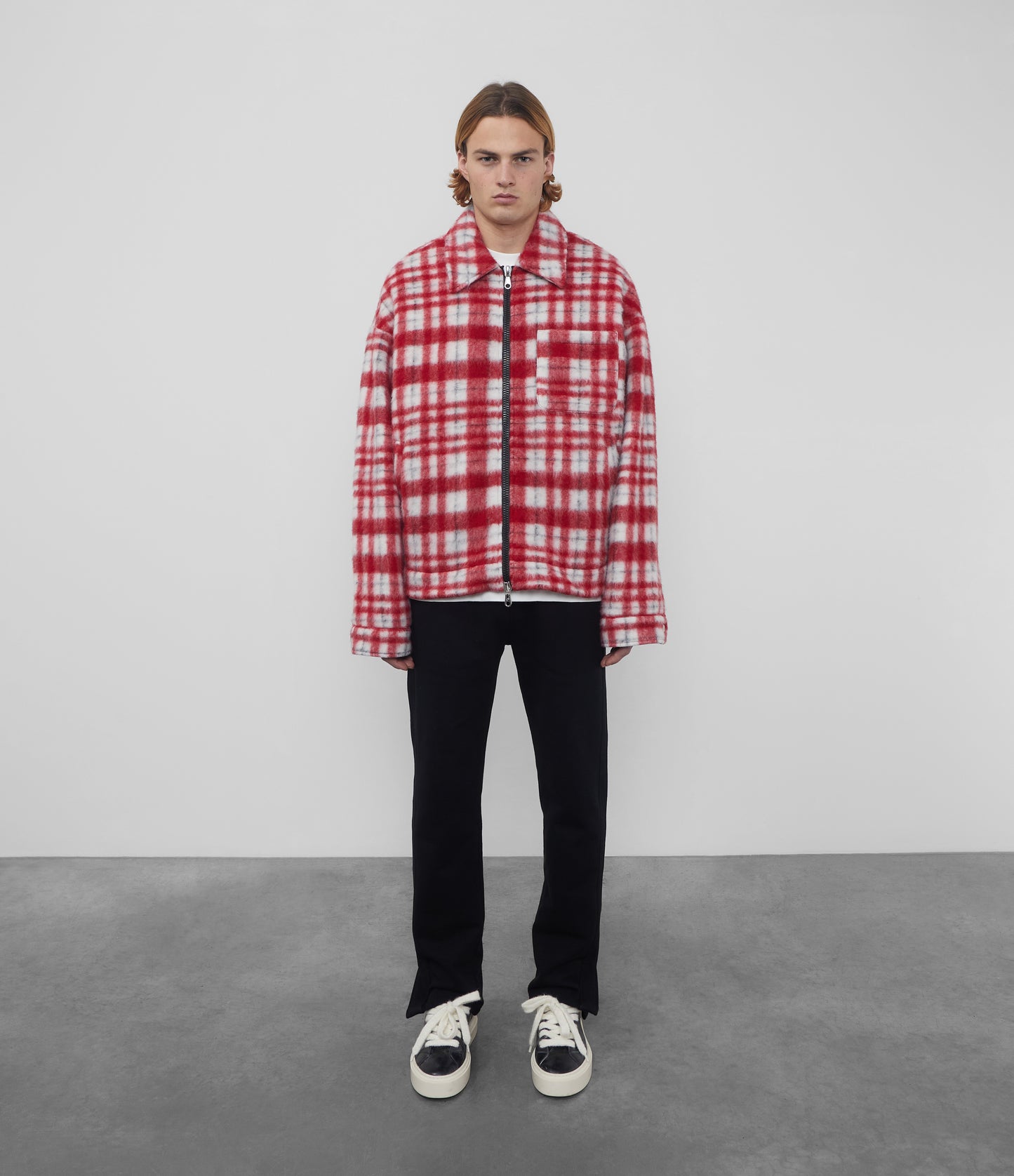 LOGO WOOL OVERSHIRT