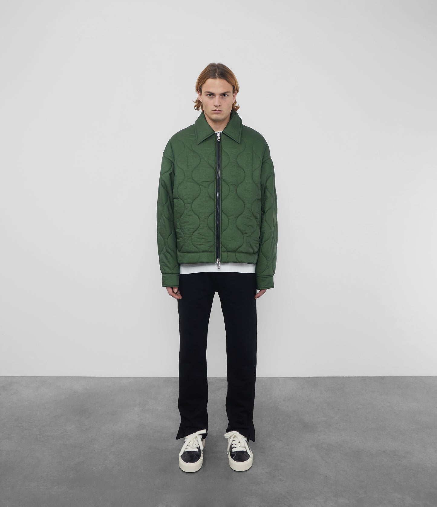 QUILTED RIPSTOP OVERSHIRT