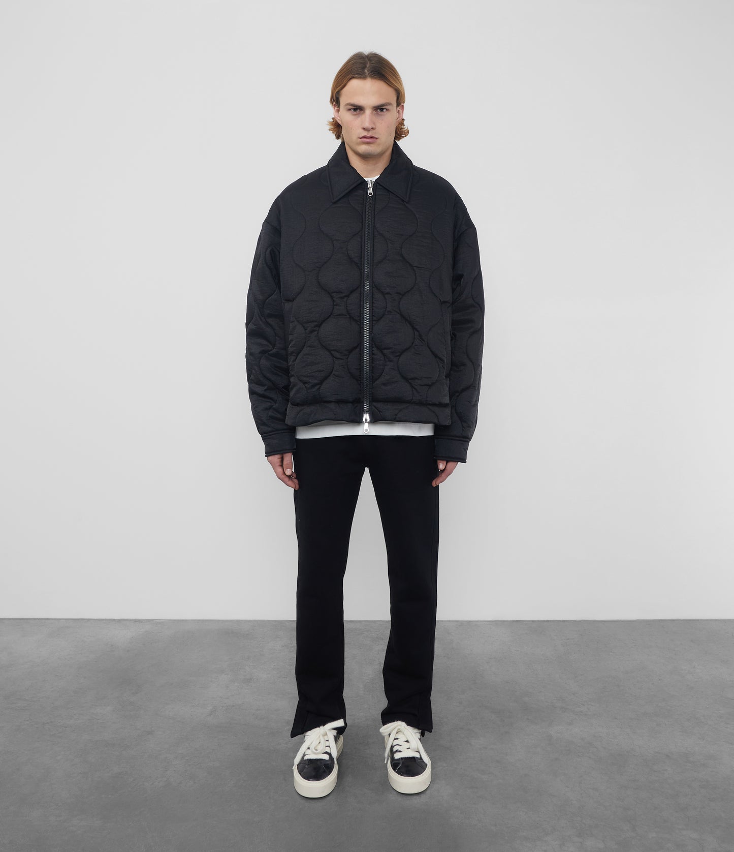 QUILTED RIPSTOP OVERSHIRT