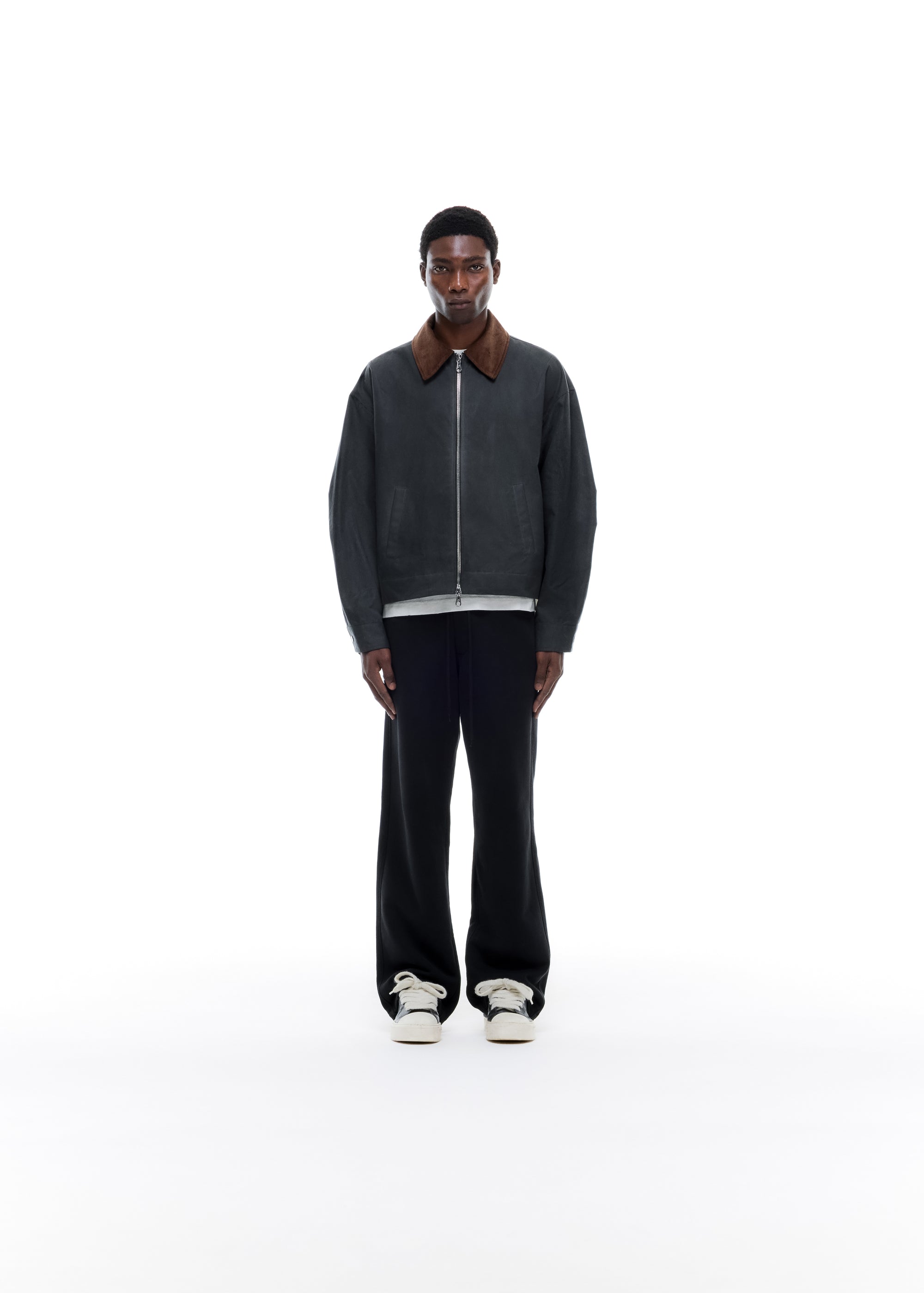 DRY WAX COTTON OVERSHIRT