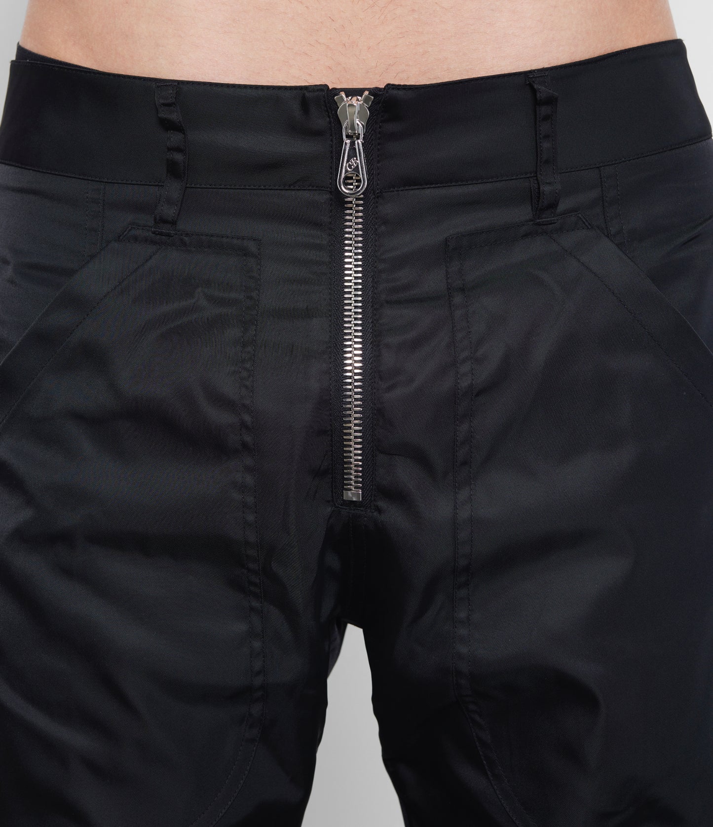 Cole Buxton | Distressed Stacked Carpenter Pants | Mens | Denim | Black