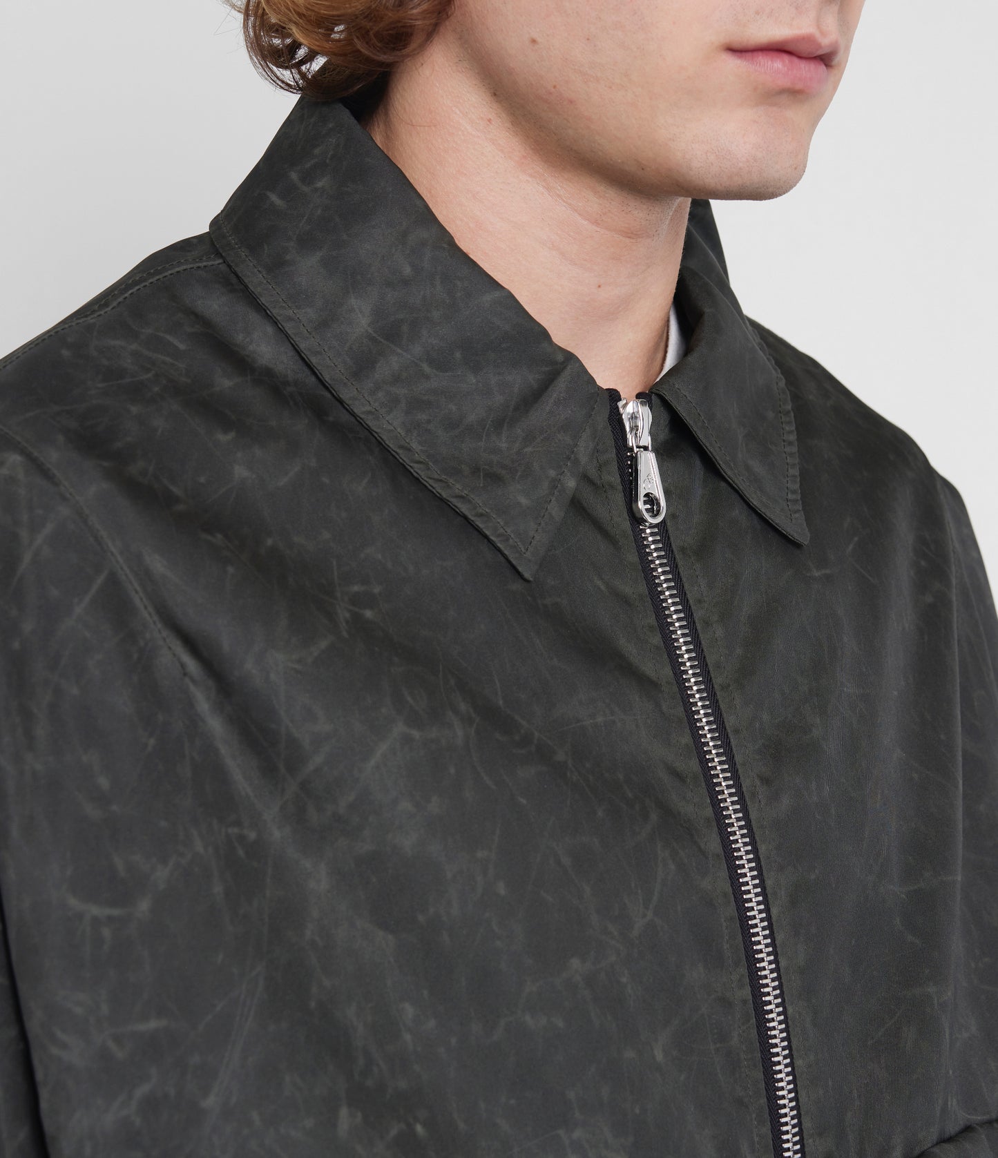 Cole Buxton | Combat Jacket | Mens | Italian Nylon | Dark Green