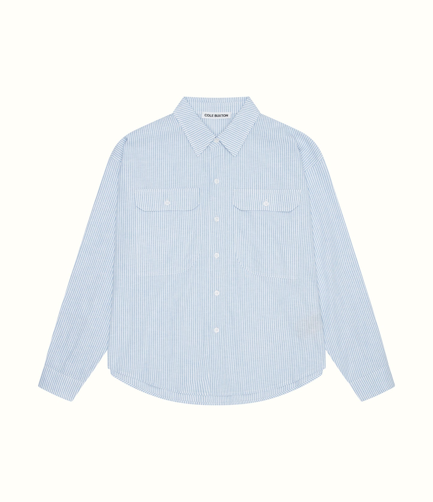 DOUBLE POCKET BOXY SHIRT