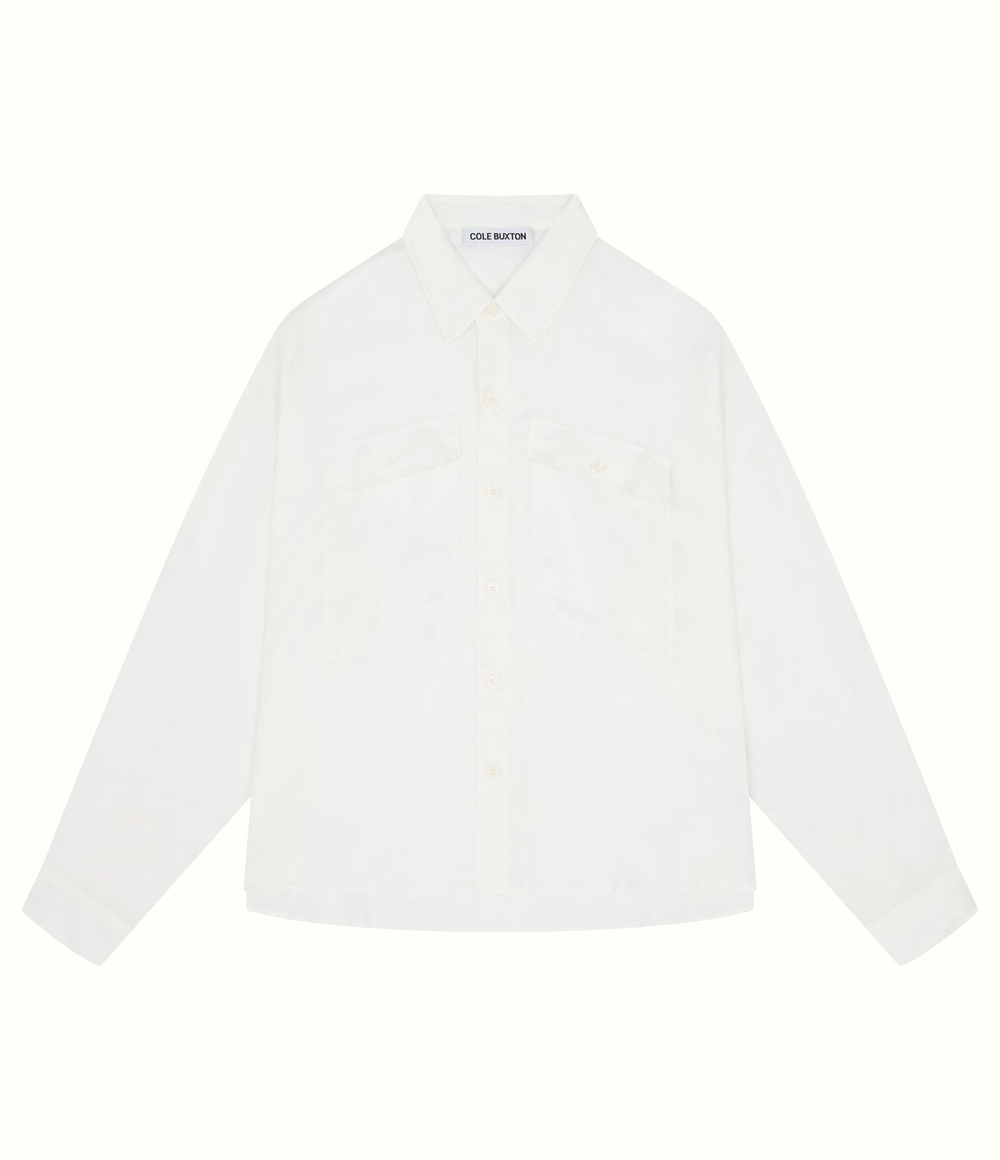DOUBLE POCKET BOXY SHIRT