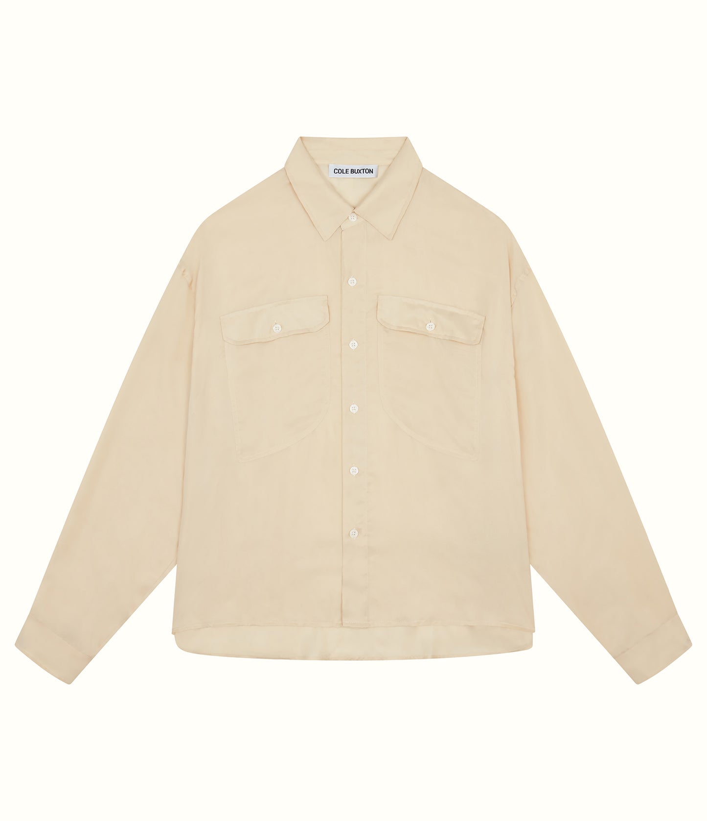 DOUBLE POCKET BOXY SHIRT