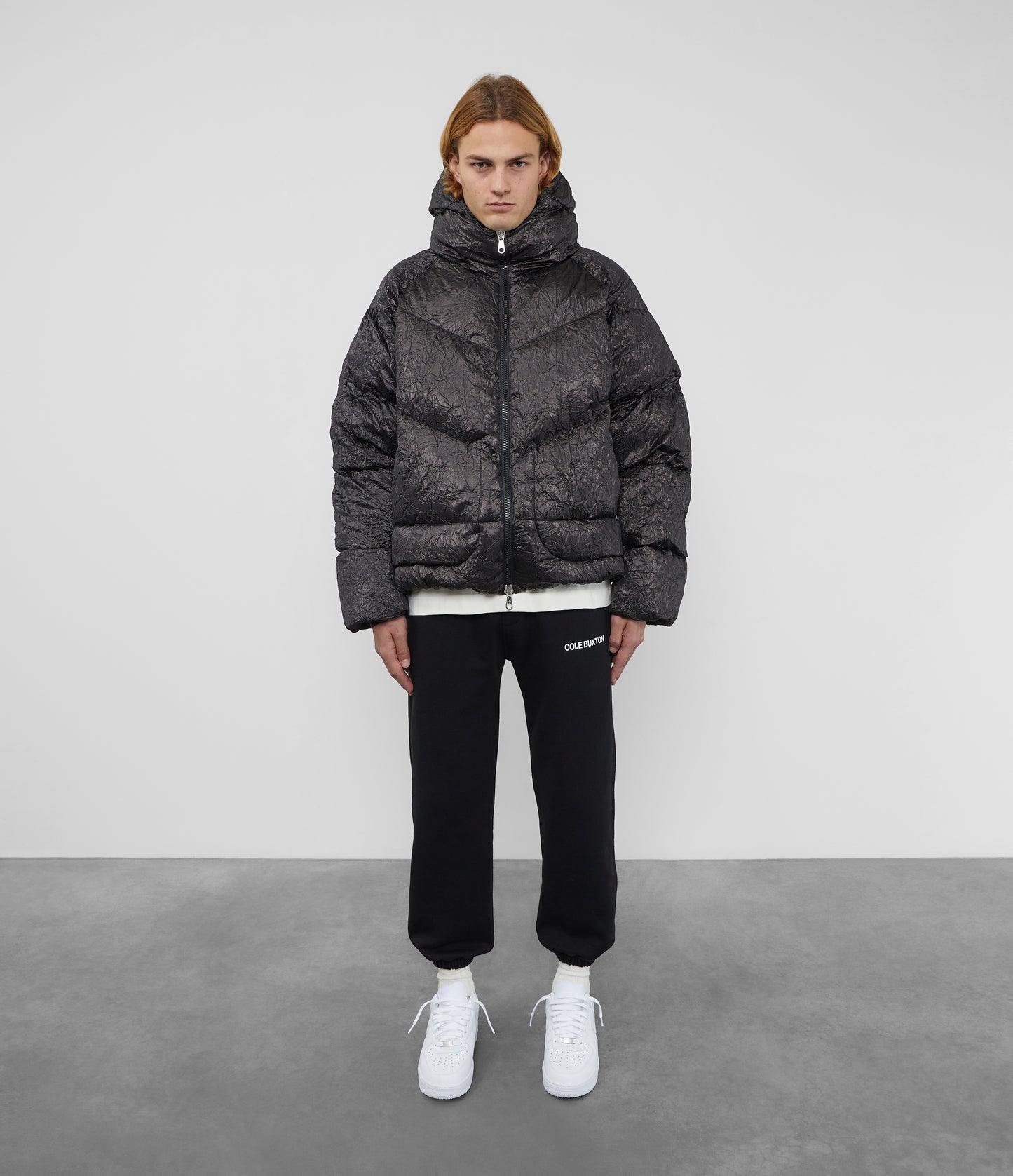 ALUMINIUM CRINKLE JACKET