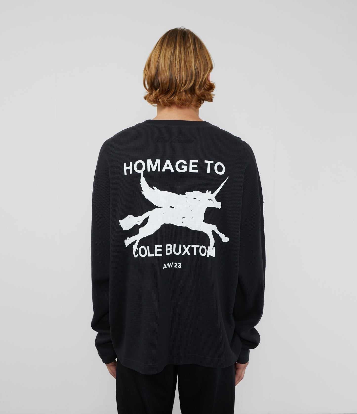 HOMAGE LIGHTWEIGHT WAFFLE T-SHIRT