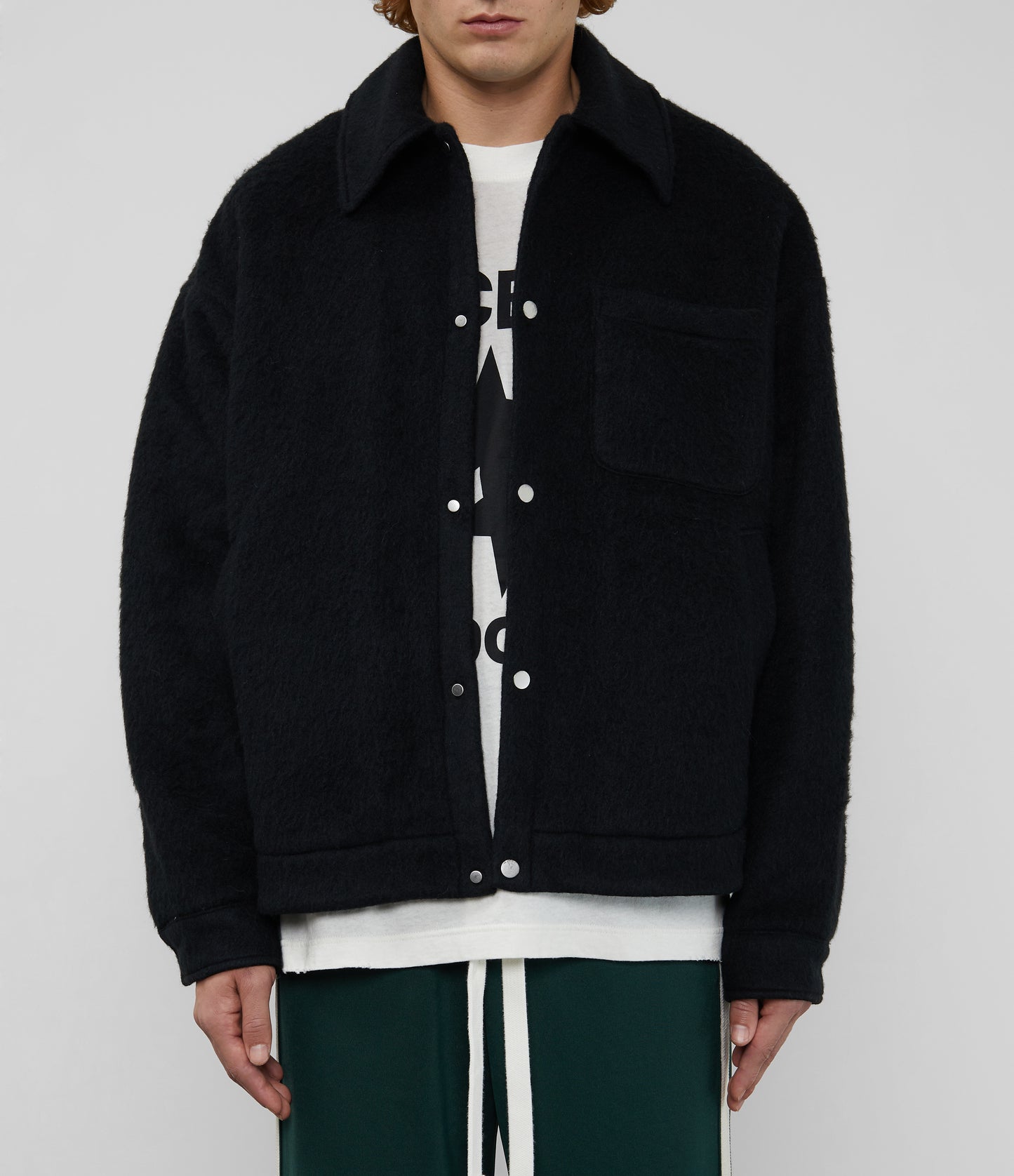 WOOL OVERSHIRT