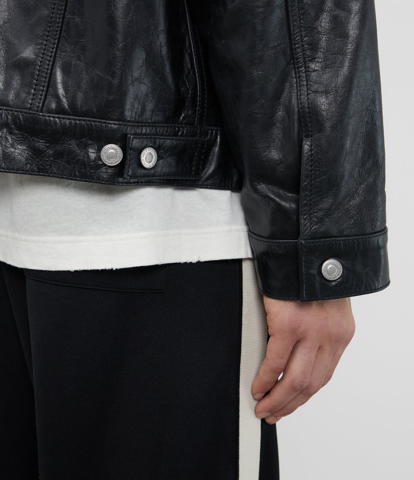 CB LEATHER TRUCKER