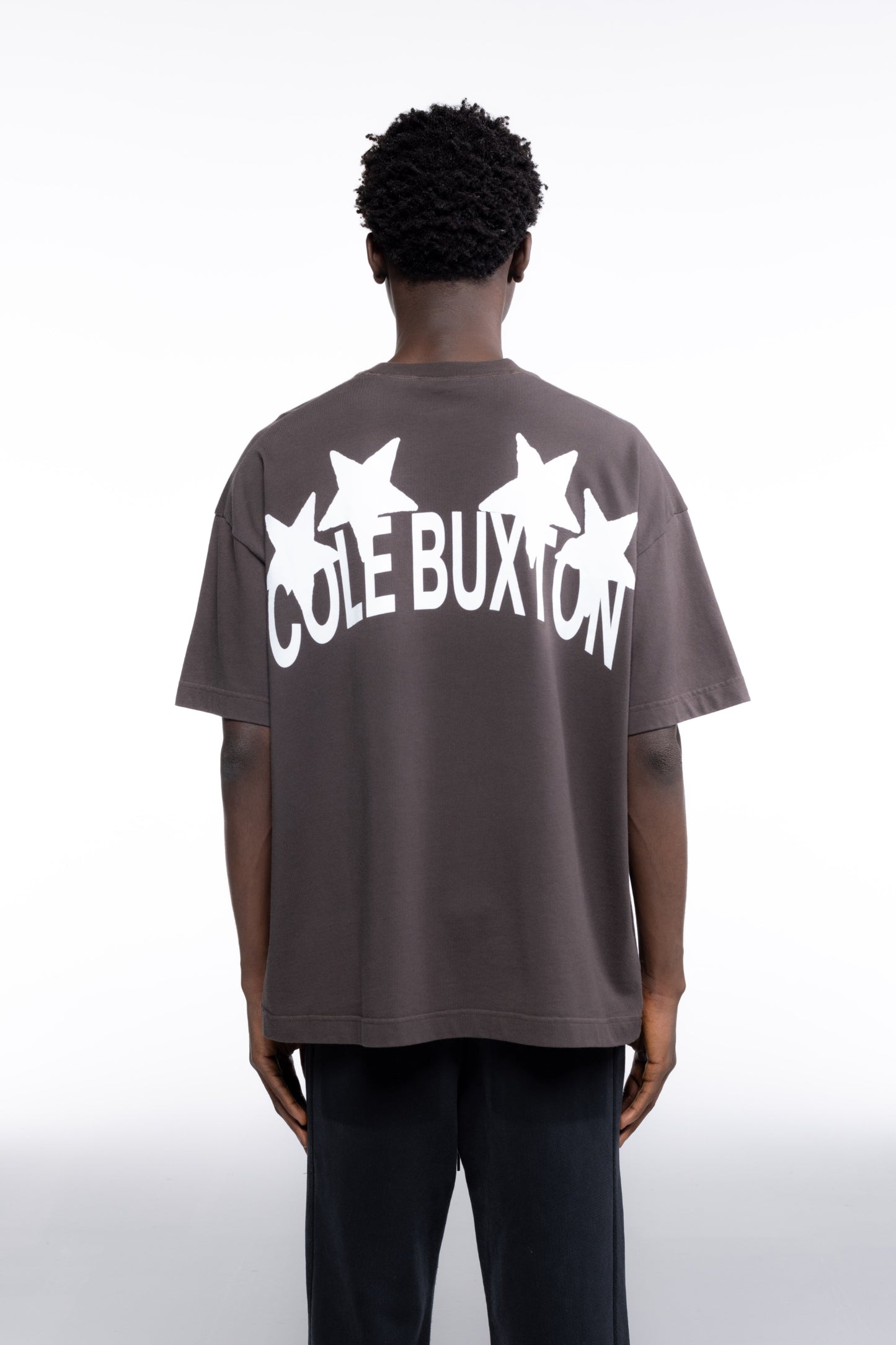 Cole Buxton | 4 Star T-Shirt | Mens | Brown