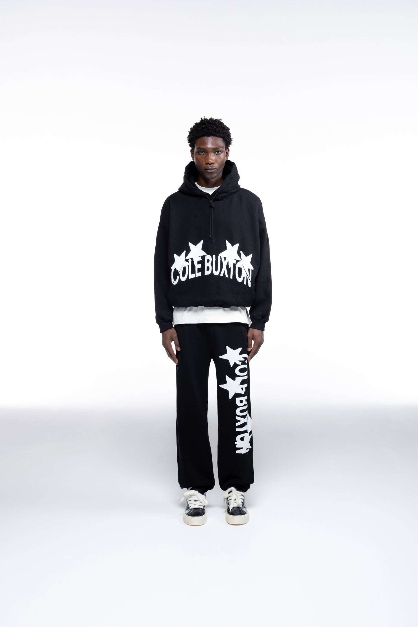 Cole Buxton | 4 Star Sweatpants | Mens | Black