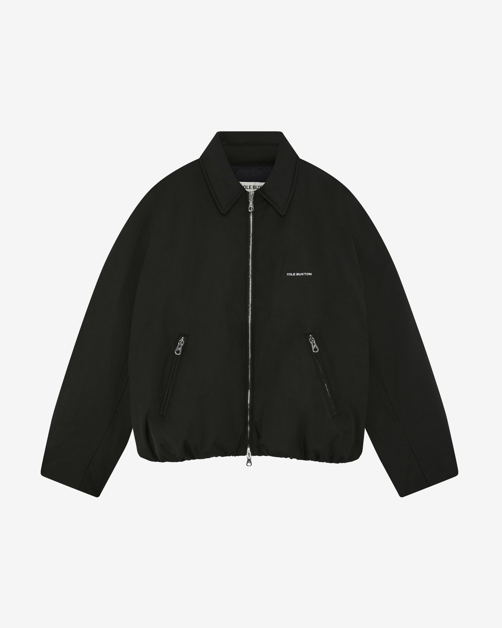 ROUNDED COLLARED DOWN JACKET