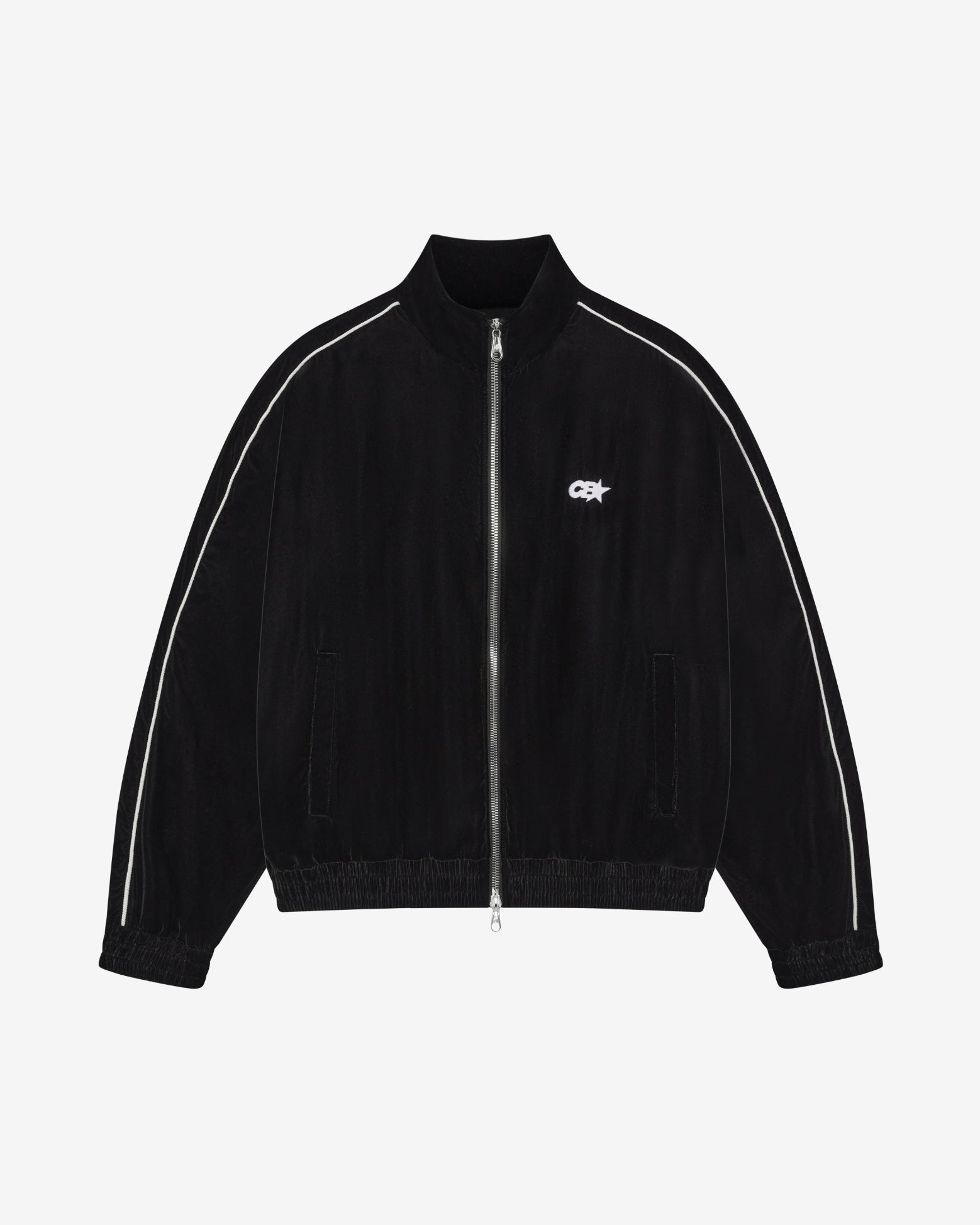 VELOUR TRACK JACKET