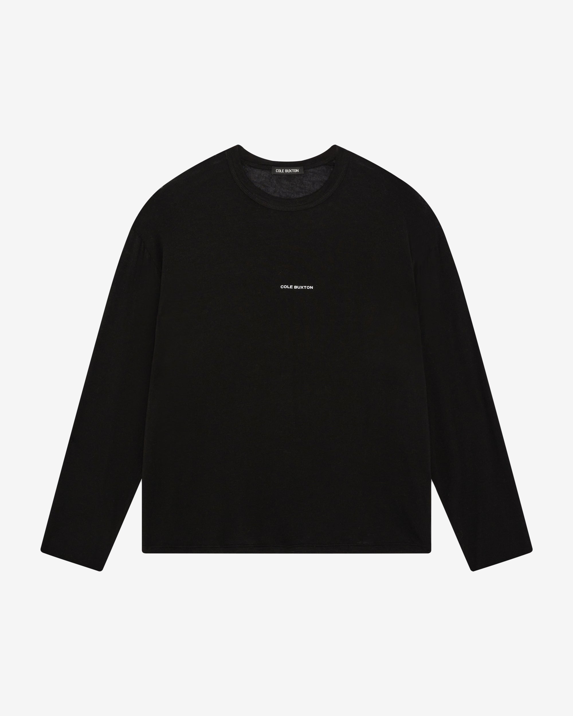 MINI LOGO SHEER LONG SLEEVE T-SHIRT