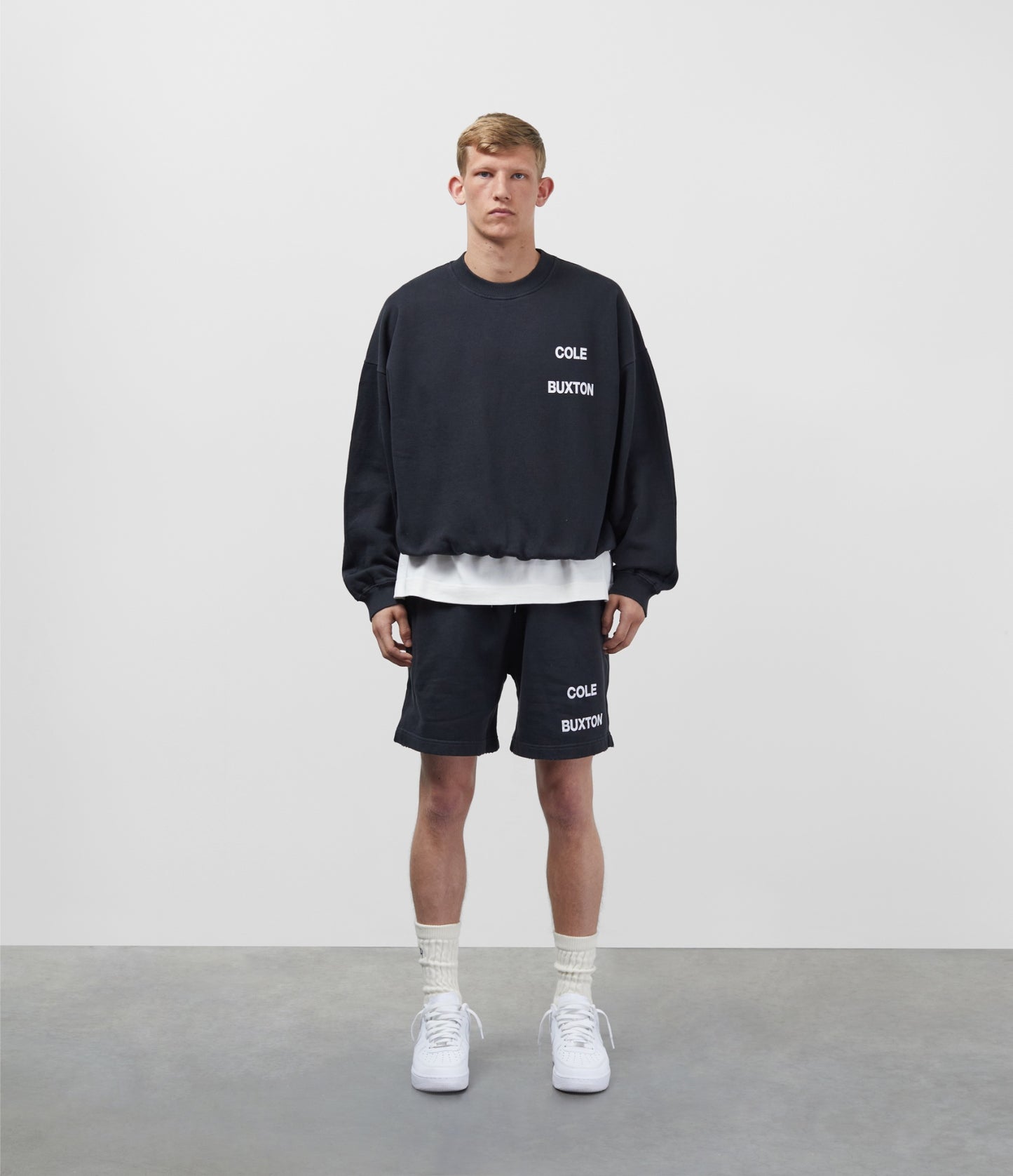 STACKED LOGO SHORTS