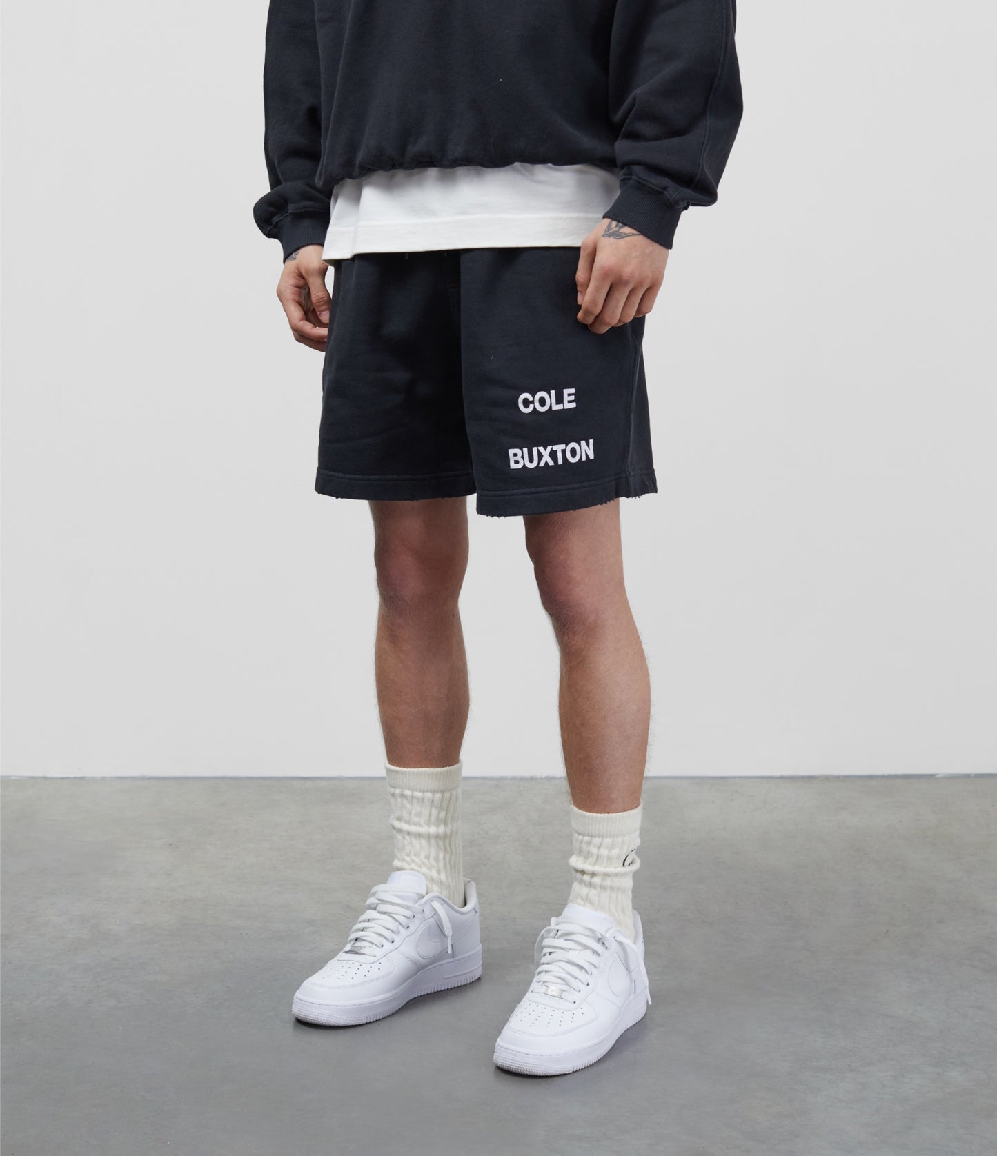 STACKED LOGO SHORTS