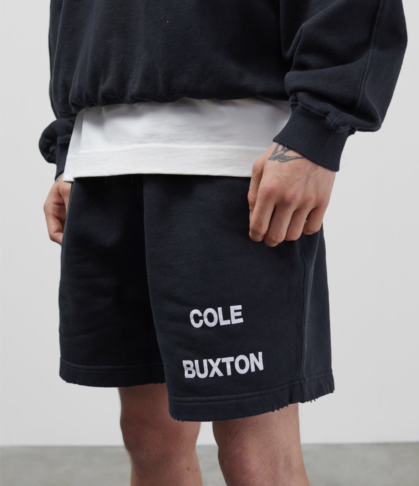 STACKED LOGO SHORTS