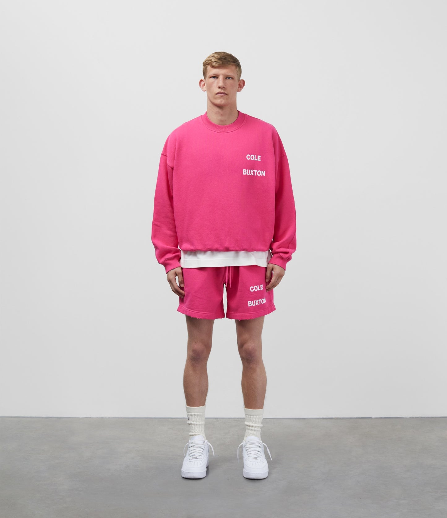 STACKED LOGO SHORTS