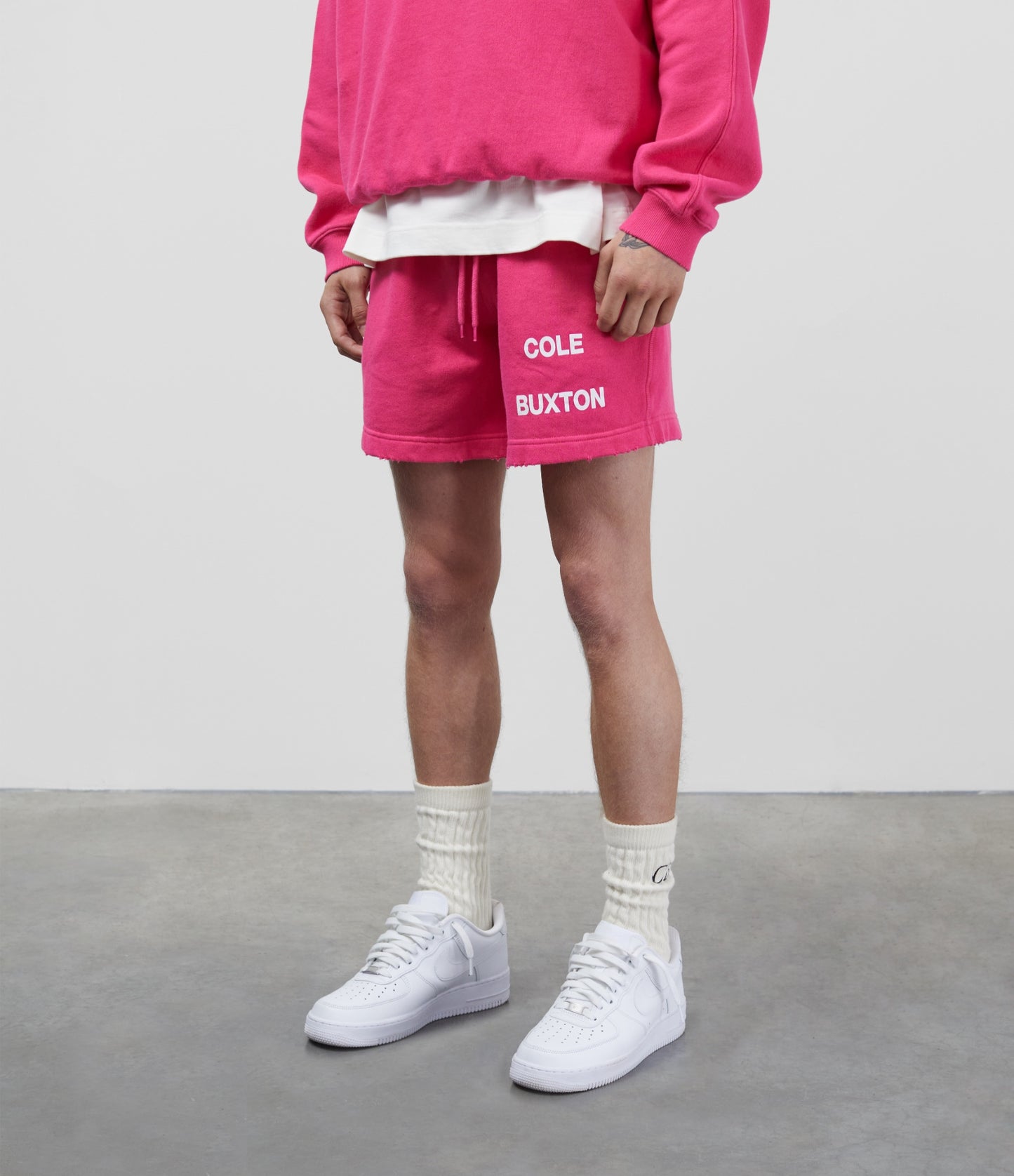 STACKED LOGO SHORTS