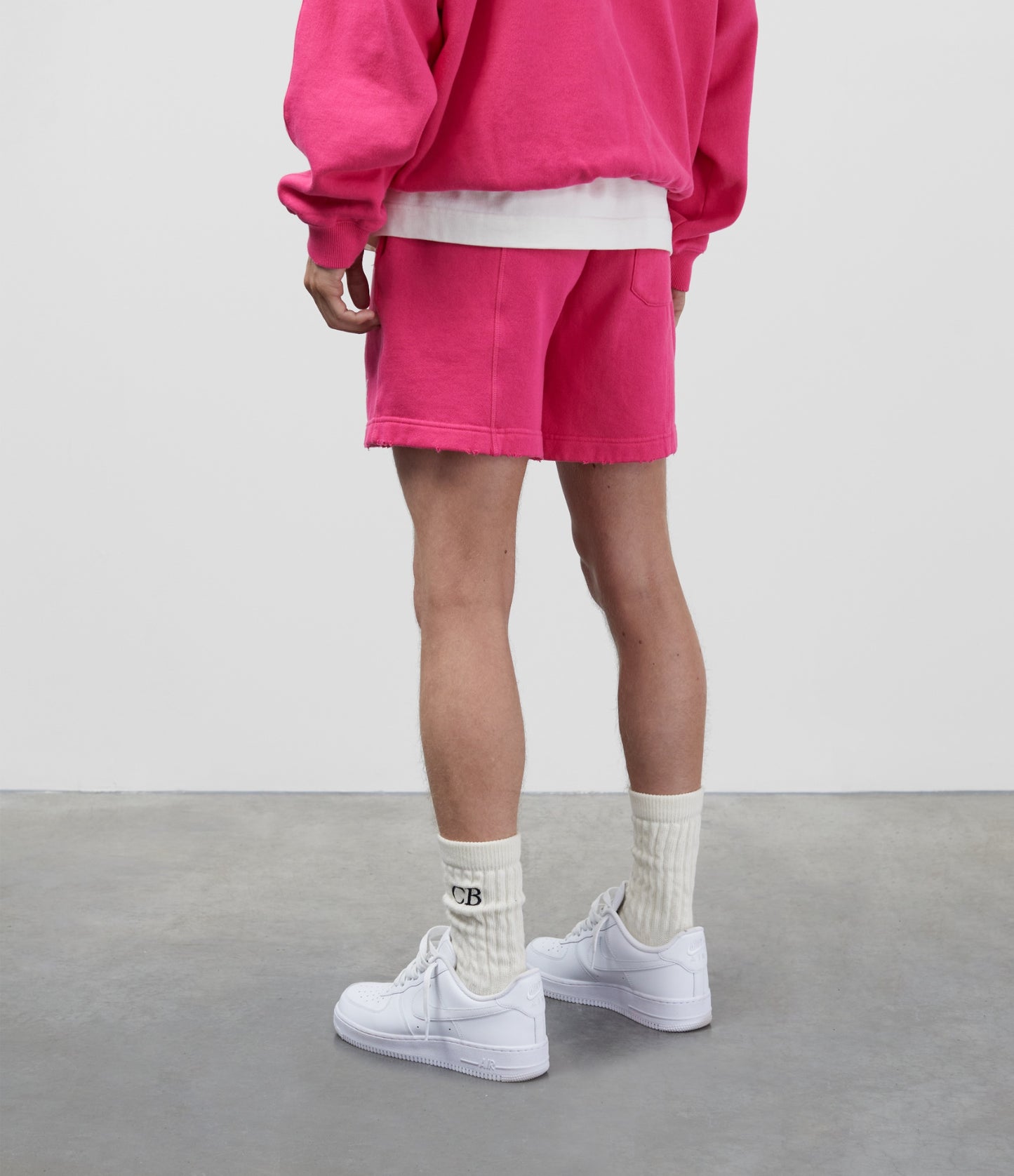 STACKED LOGO SHORTS
