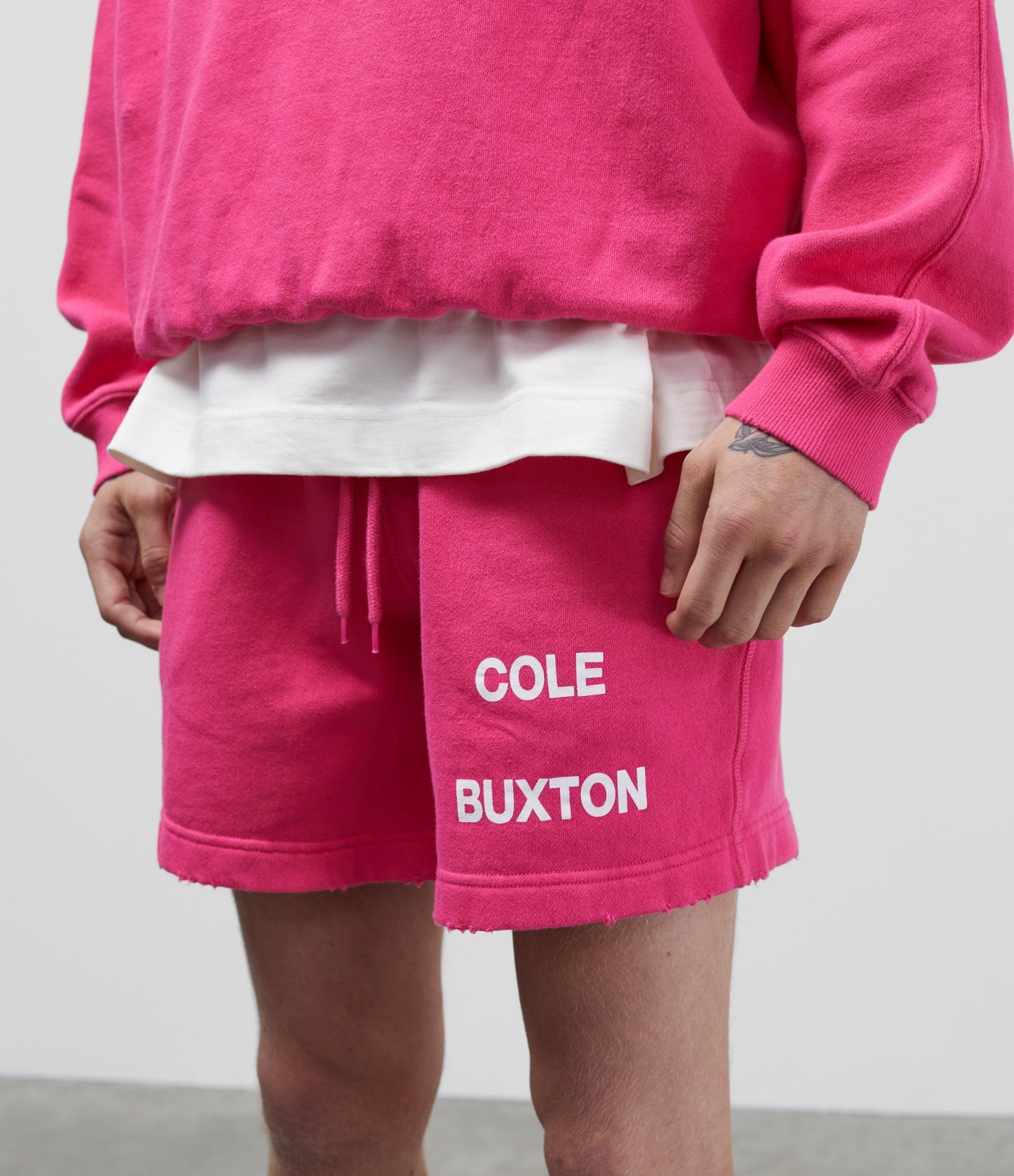 STACKED LOGO SHORTS