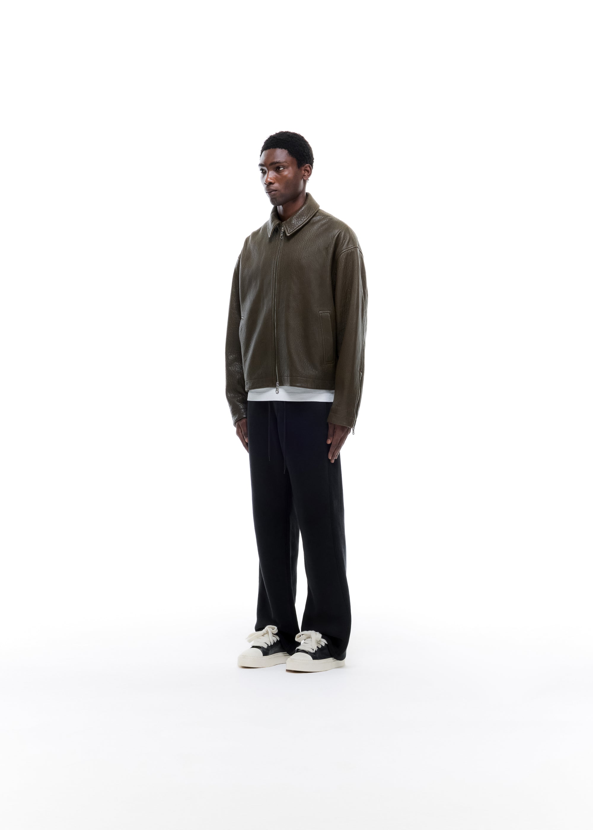 SHRUNKEN LEATHER JACKET