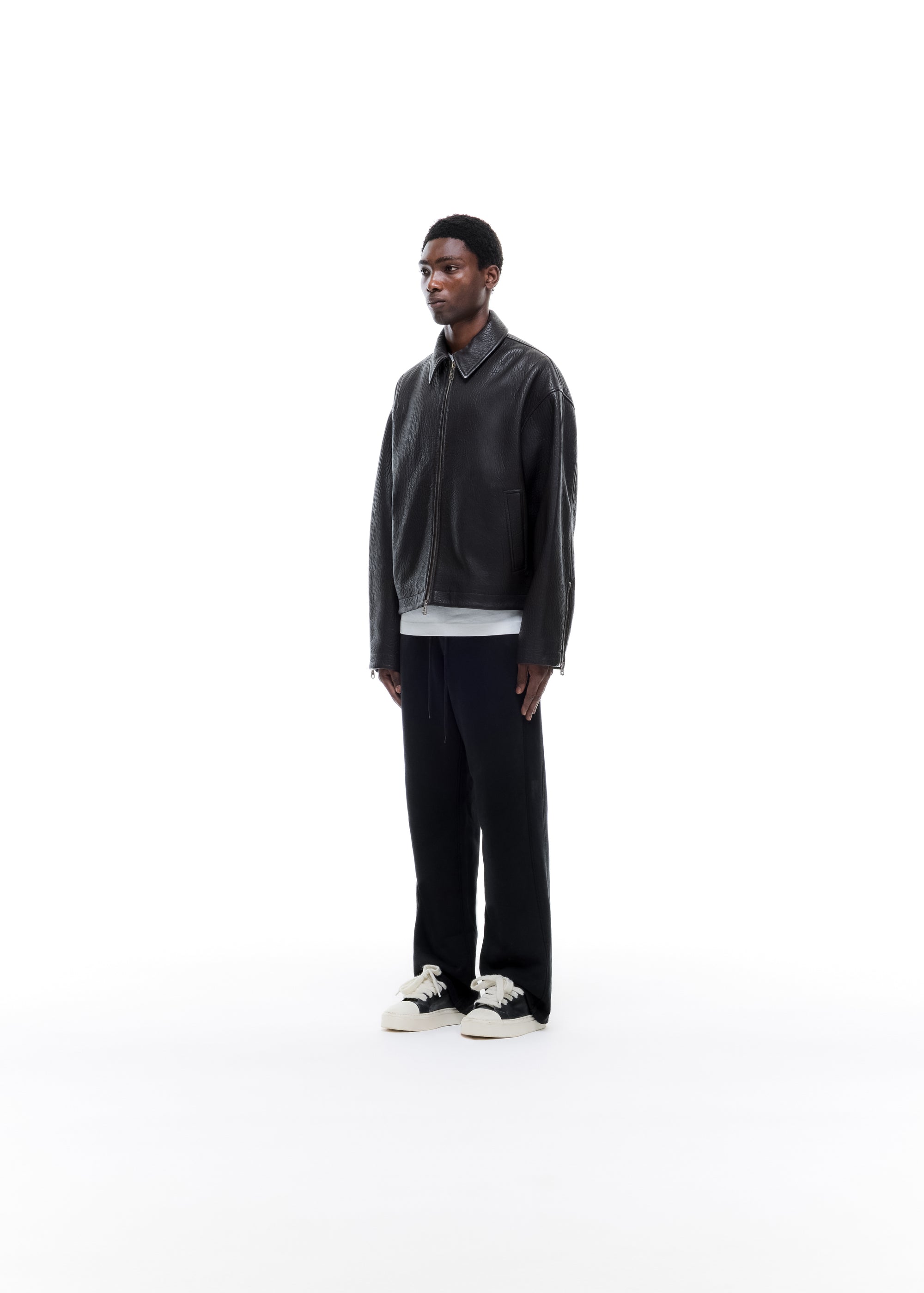 SHRUNKEN LEATHER JACKET