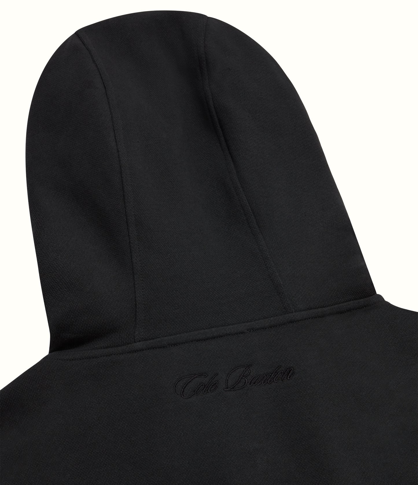 CB CROPPED LOGO ZIP HOODIE