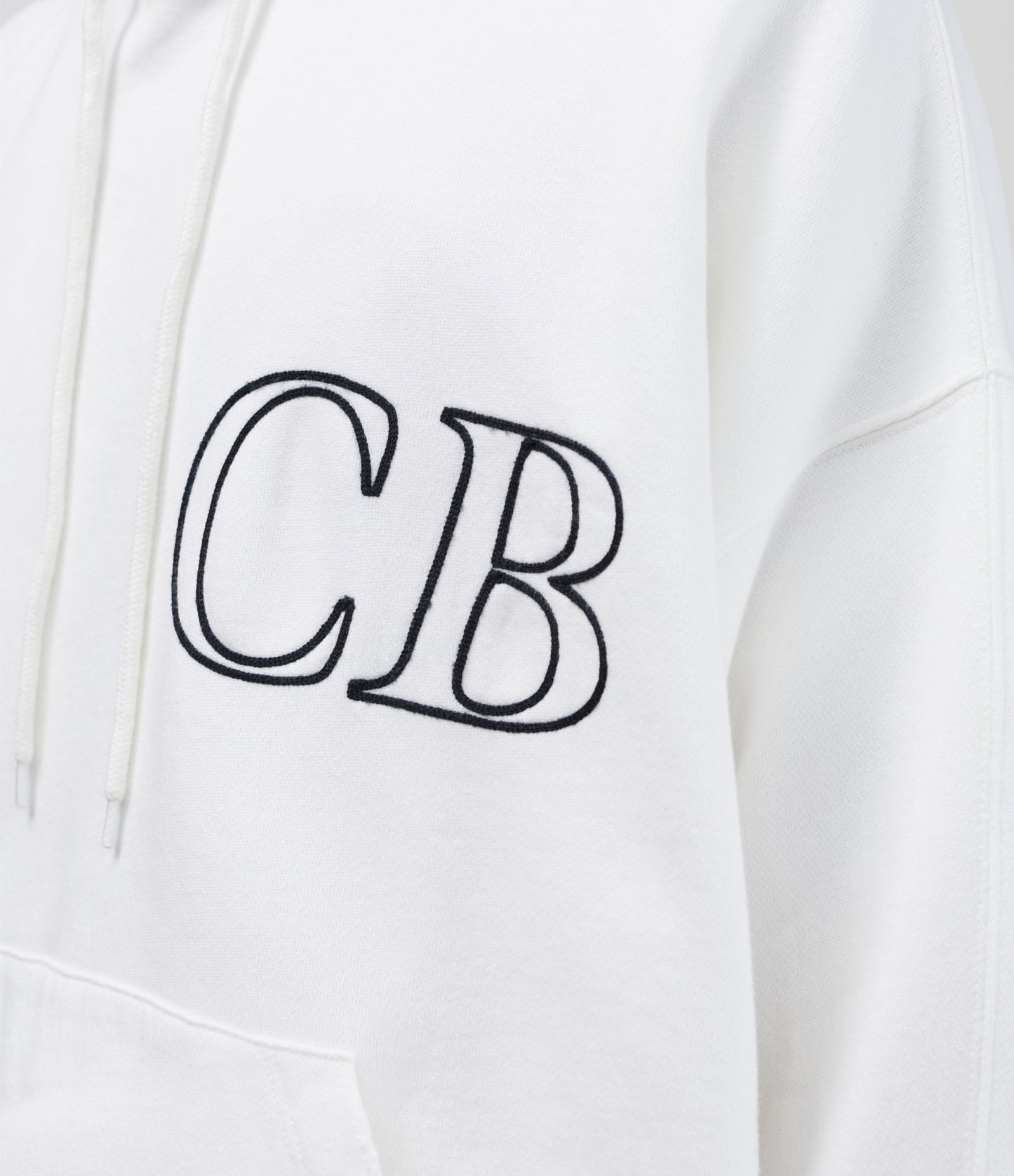 CB ITALIC OUTLINE HOODIE