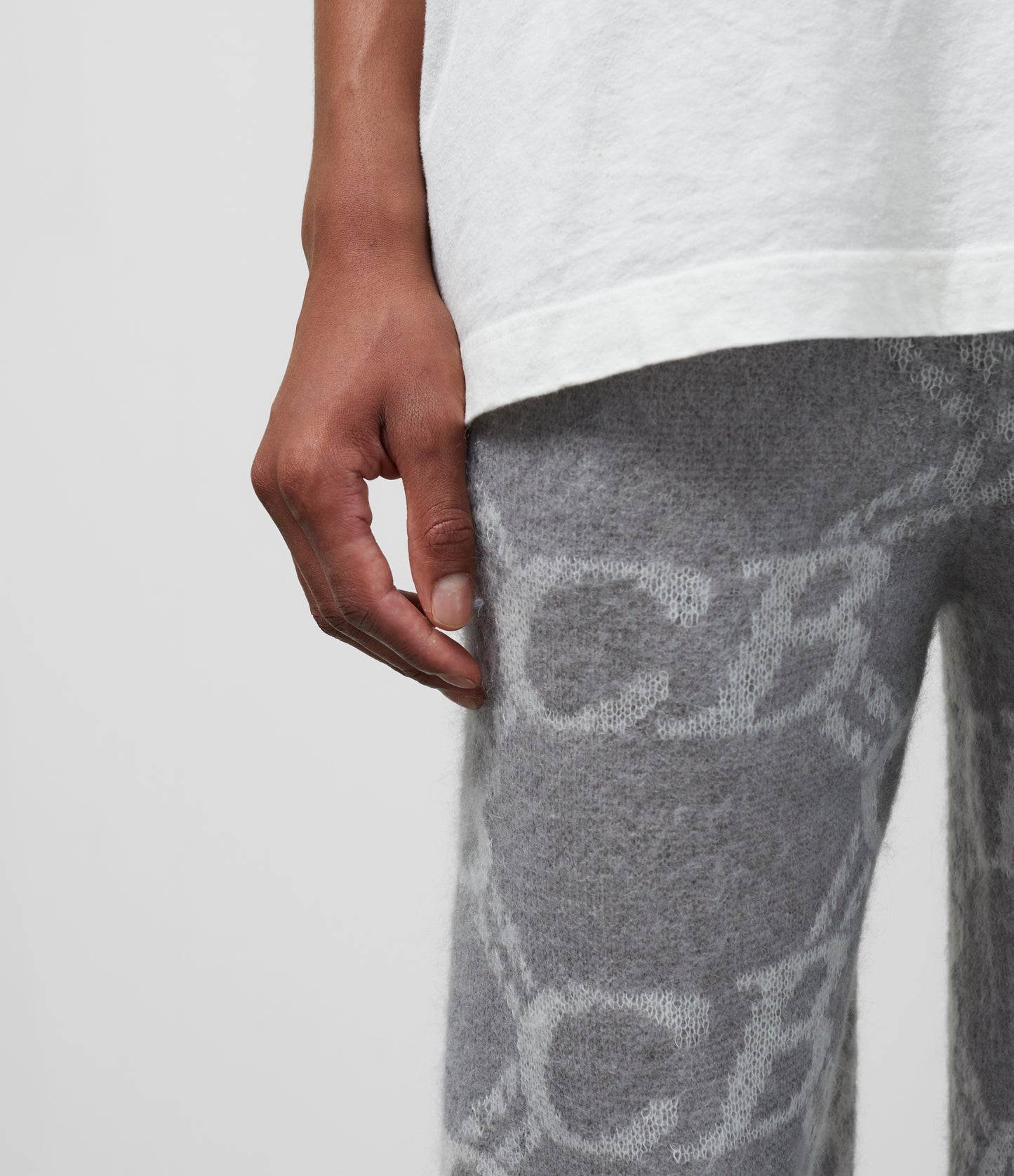 CB MONOGRAM KNIT PANTS