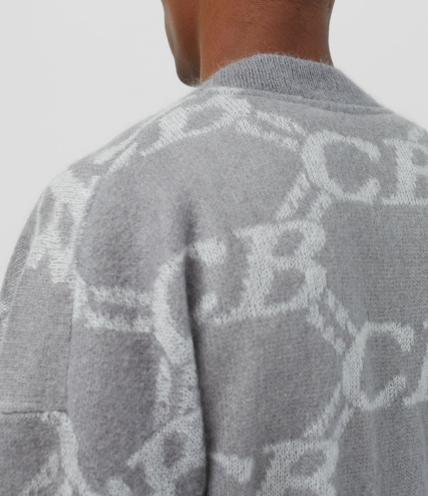 CB MONOGRAM KNIT SWEATER