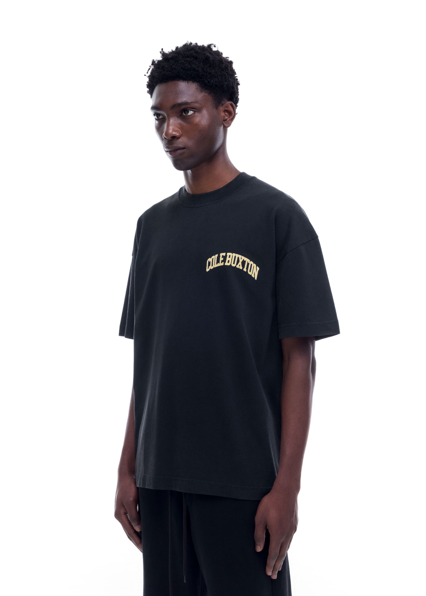 YELLOW ARC T-SHIRT