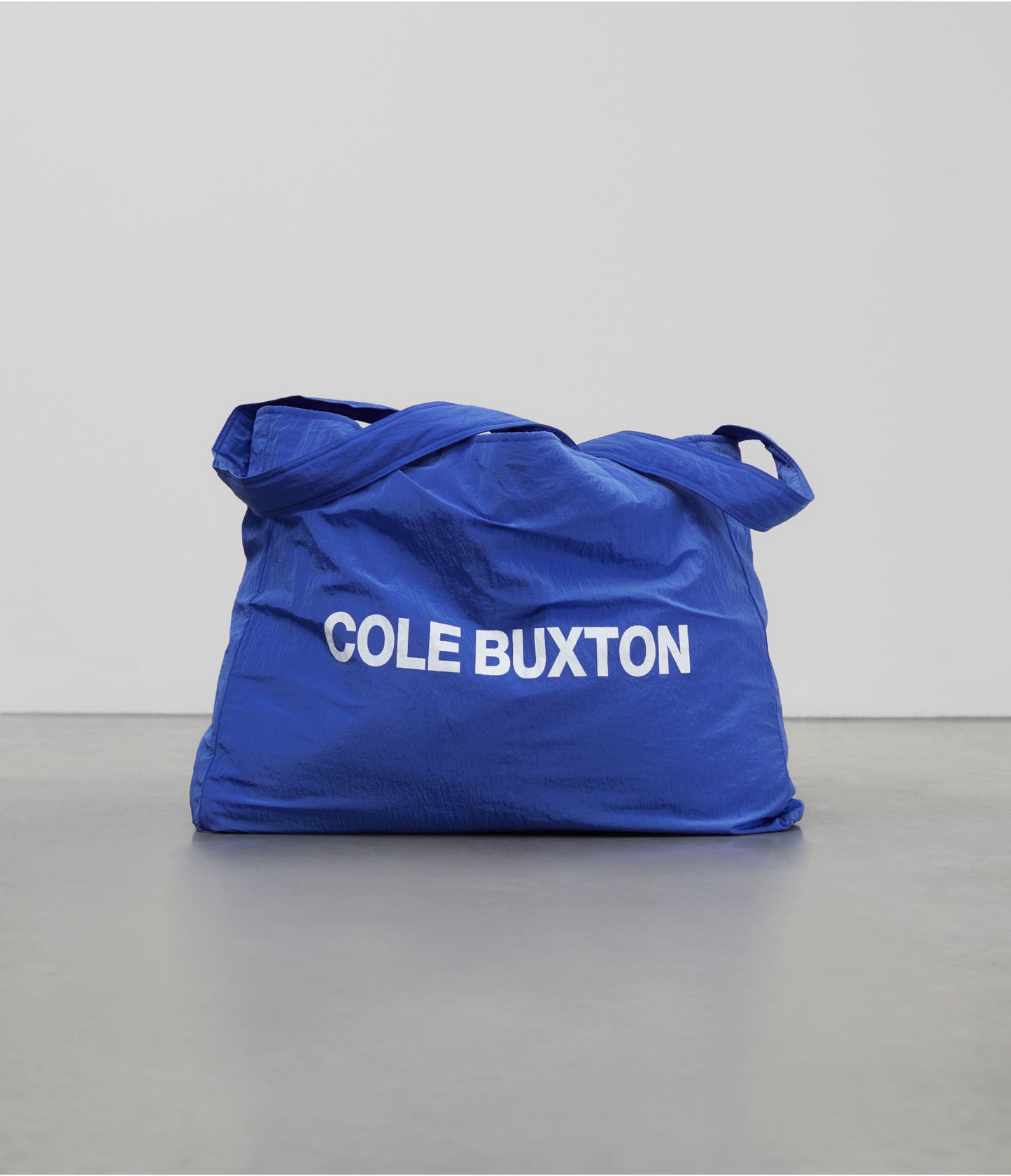 CRINKLE NYLON TOTE BAG
