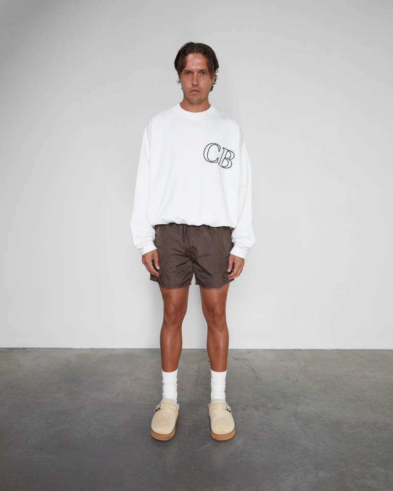CB ITALIC OUTLINE SWEATSHIRT