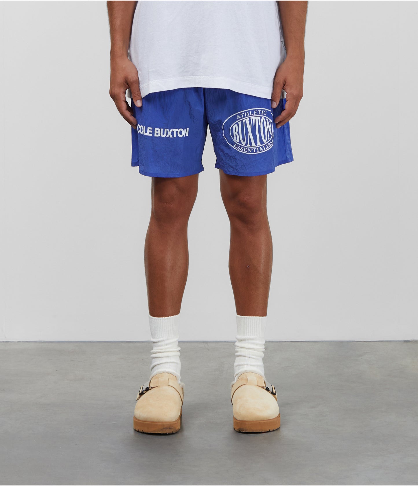 DOUBLE SPORTS LOGO TECH SHORTS