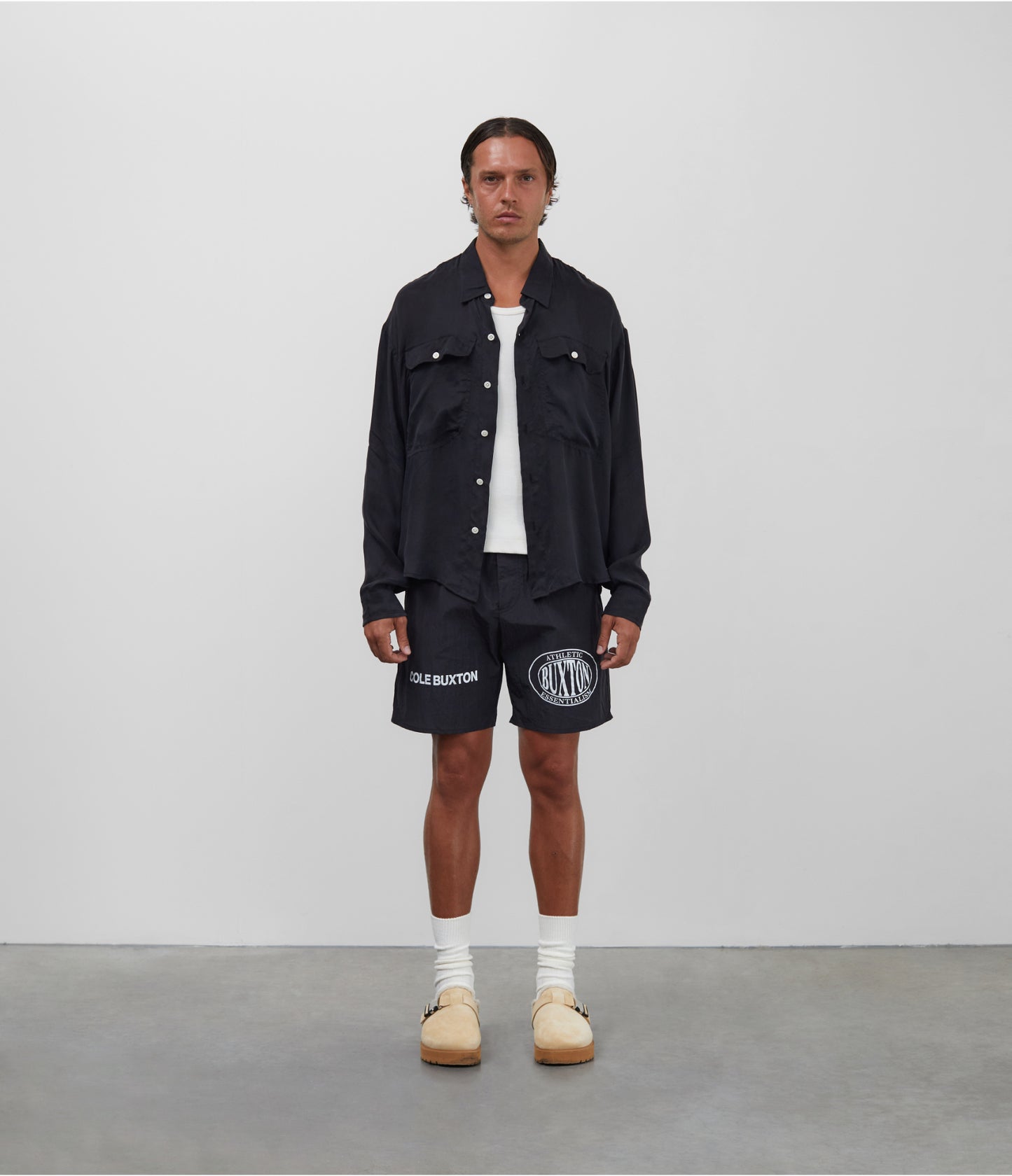 DOUBLE POCKET BOXY SHIRT