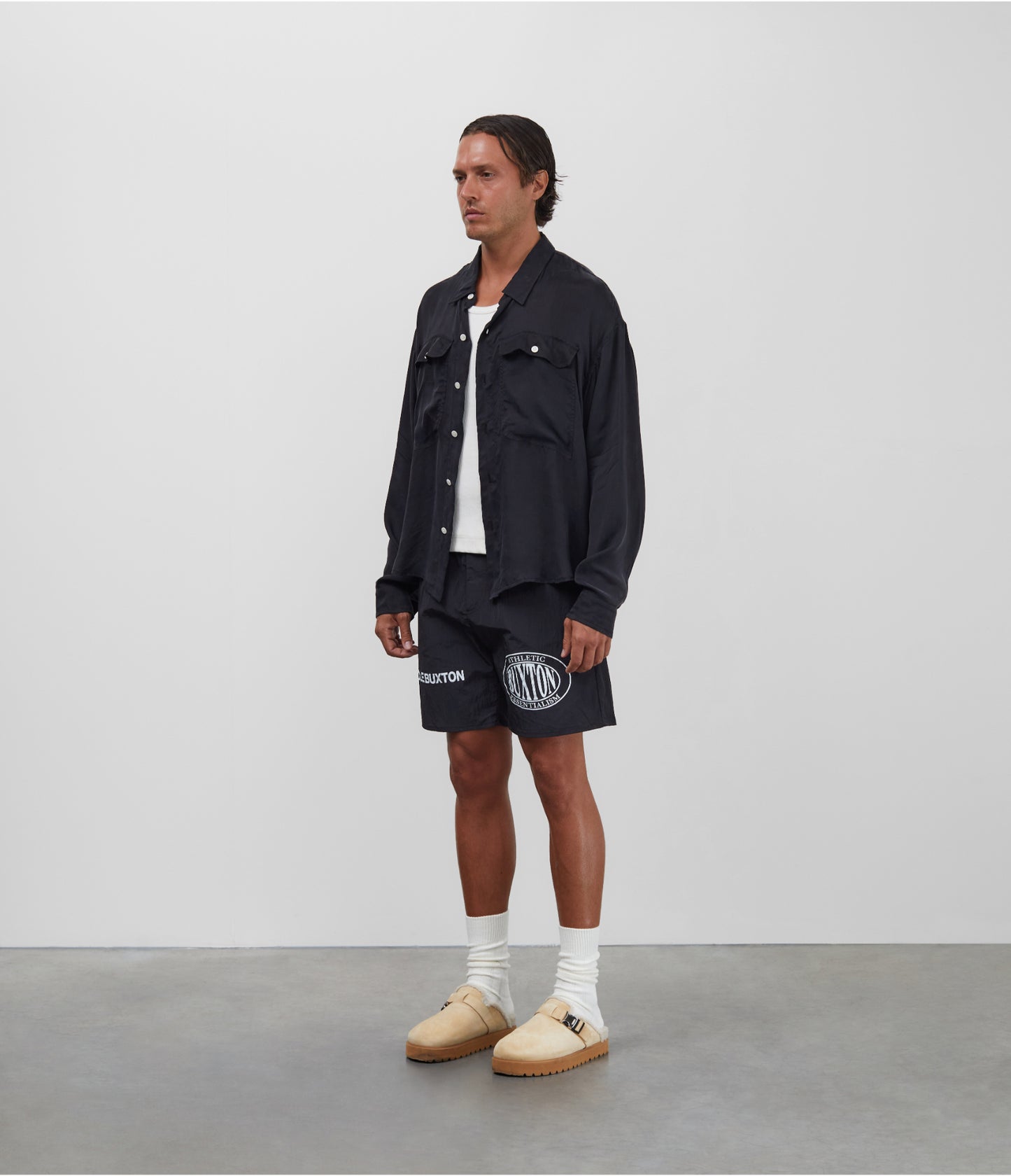 DOUBLE POCKET BOXY SHIRT