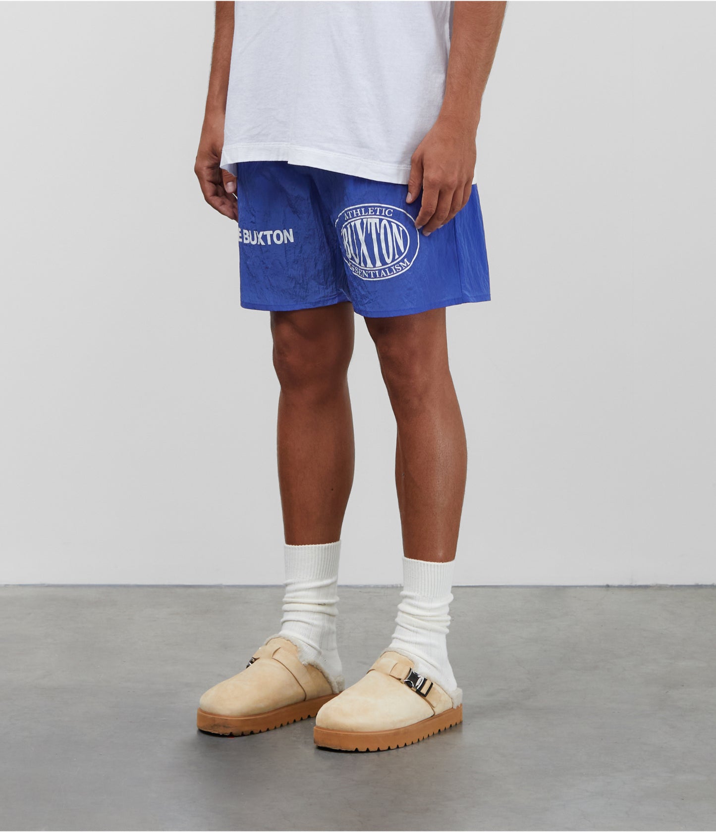 DOUBLE SPORTS LOGO TECH SHORTS