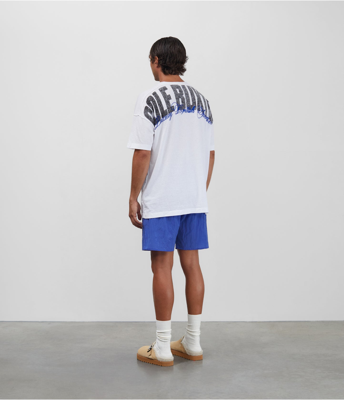 DOUBLE SPORTS LOGO TECH SHORTS