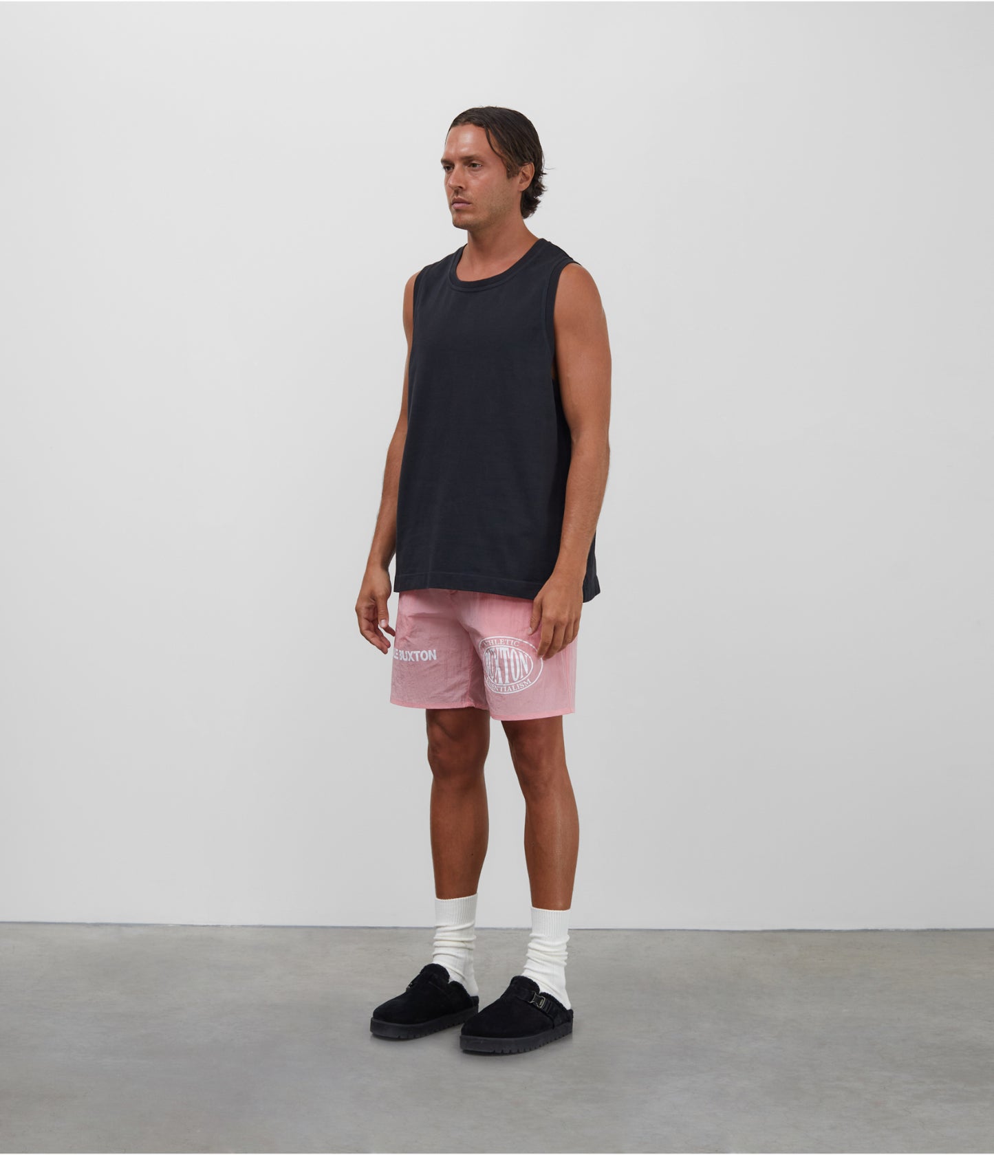 DOUBLE SPORTS LOGO TECH SHORTS