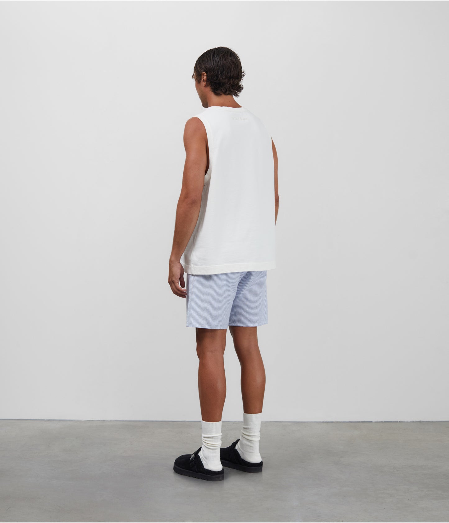 PINSTRIPE SUMMER SHORTS