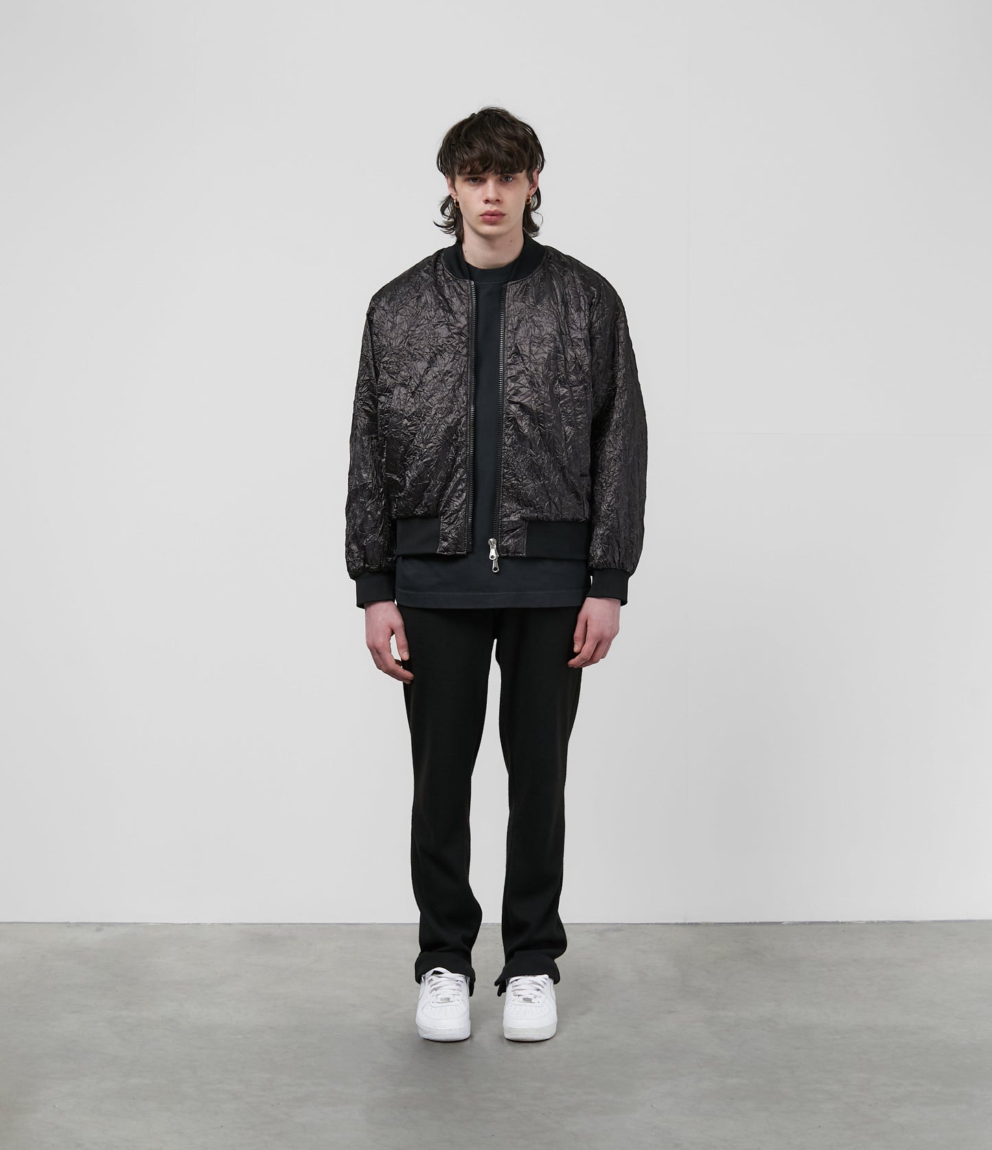 ALUMINIUM CRINKLE BOMBER