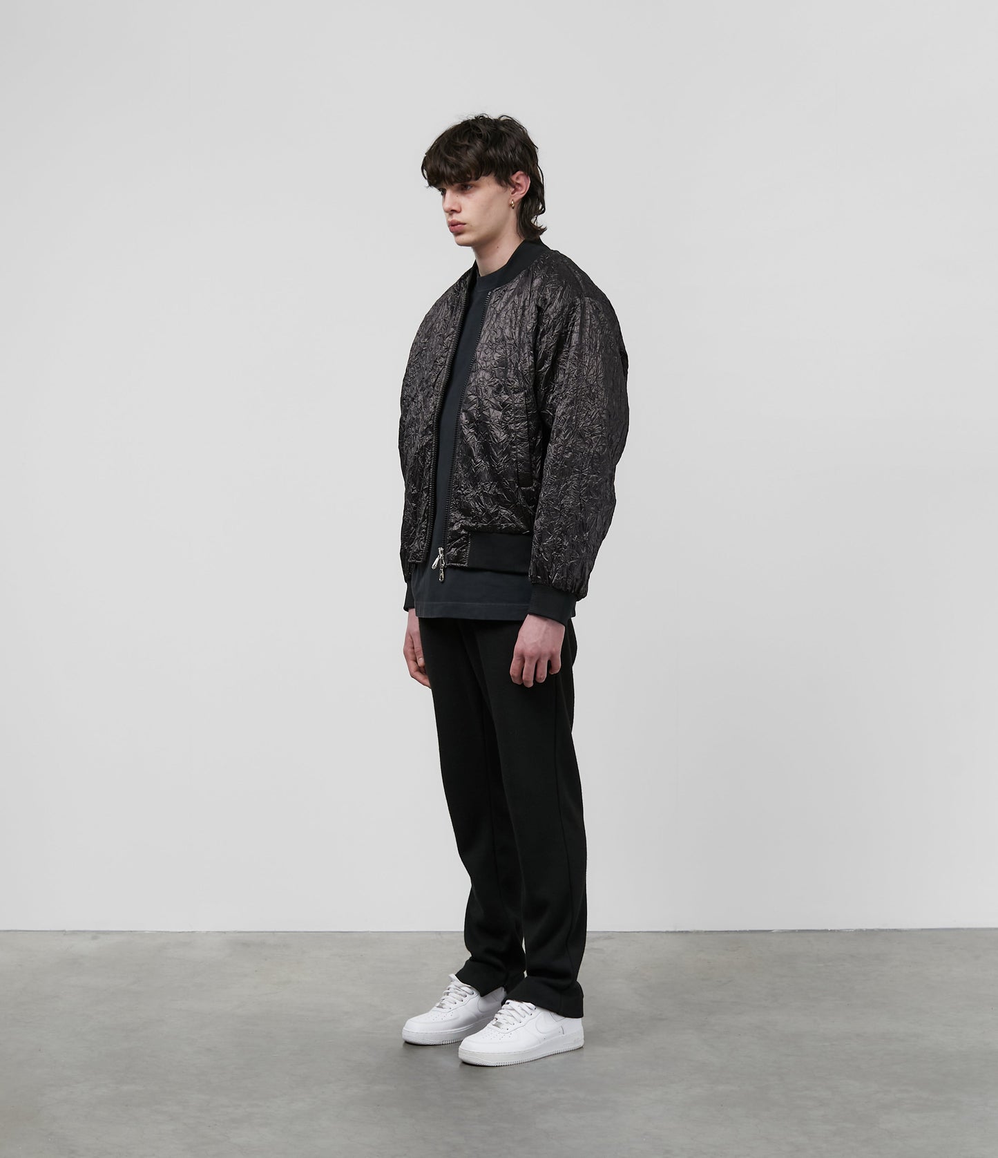 ALUMINIUM CRINKLE BOMBER