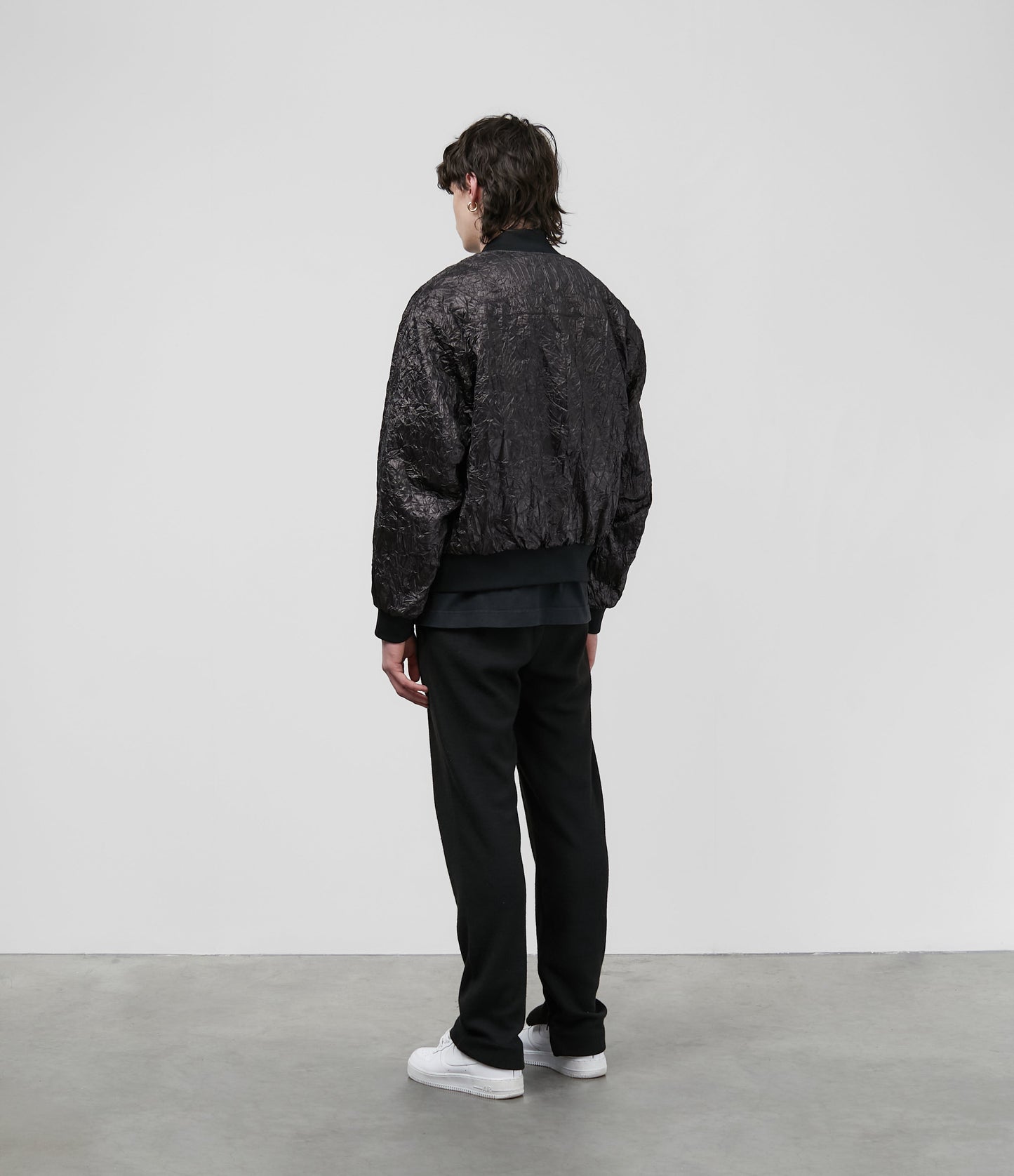 ALUMINIUM CRINKLE BOMBER