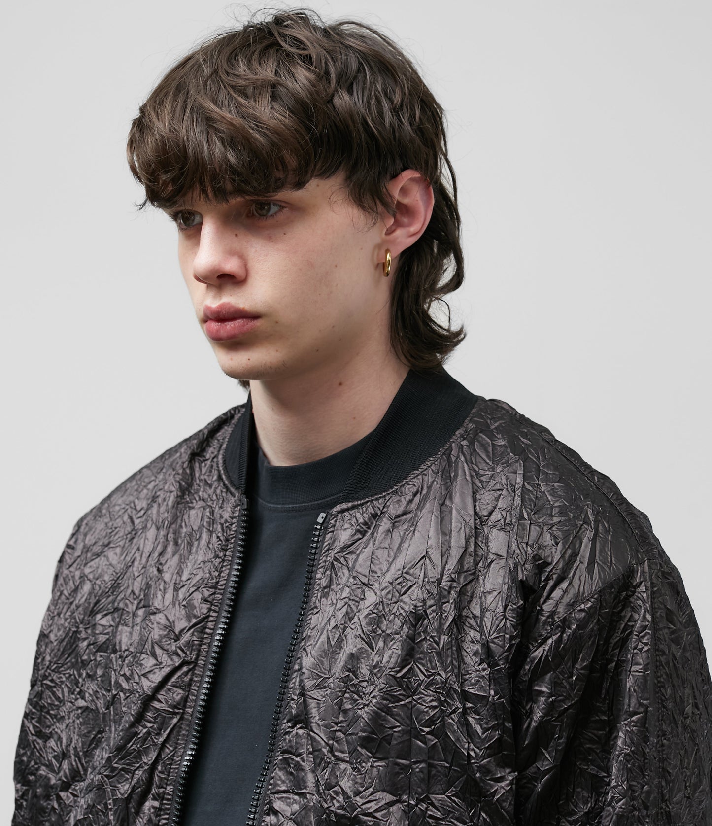 ALUMINIUM CRINKLE BOMBER