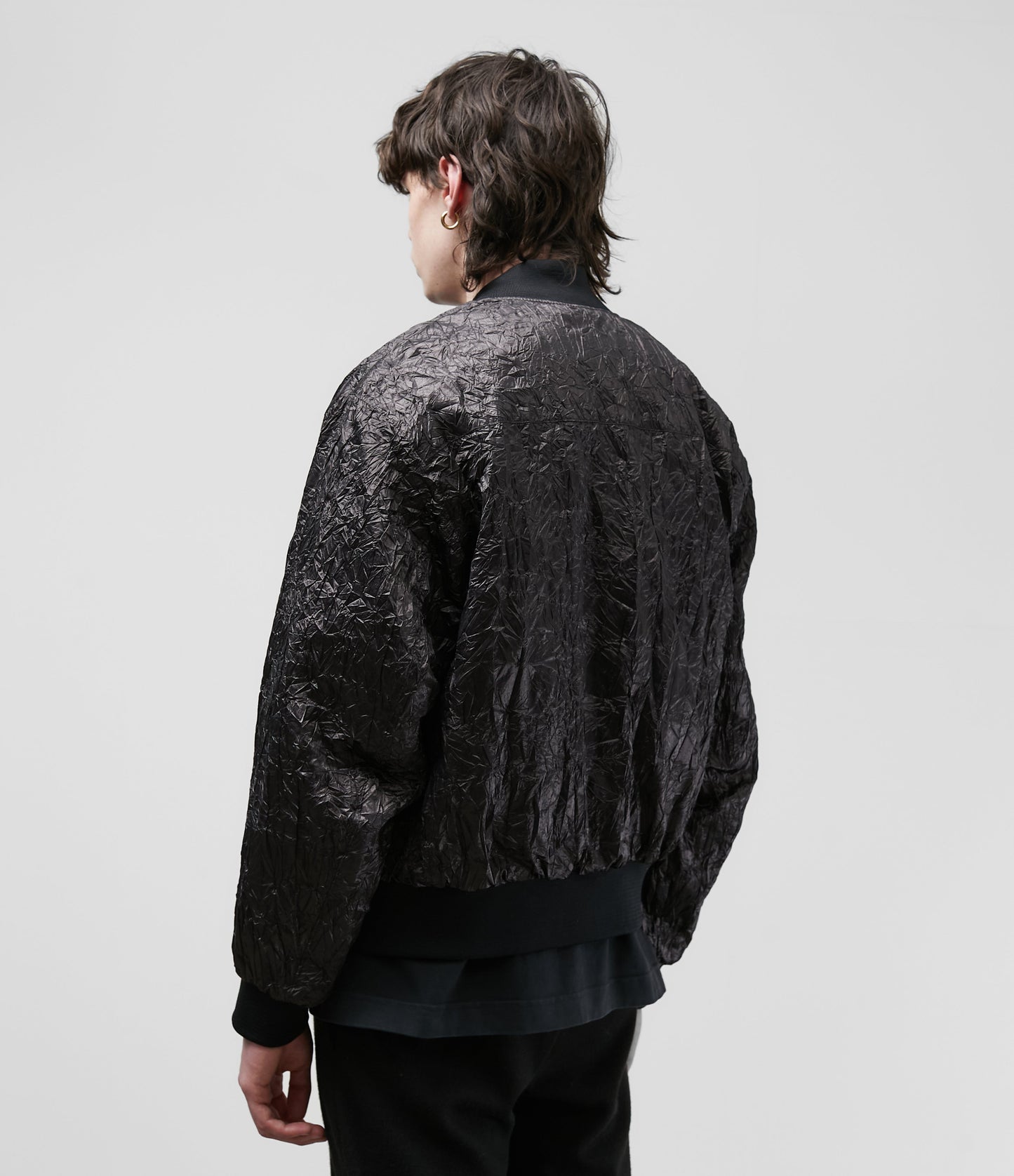 ALUMINIUM CRINKLE BOMBER