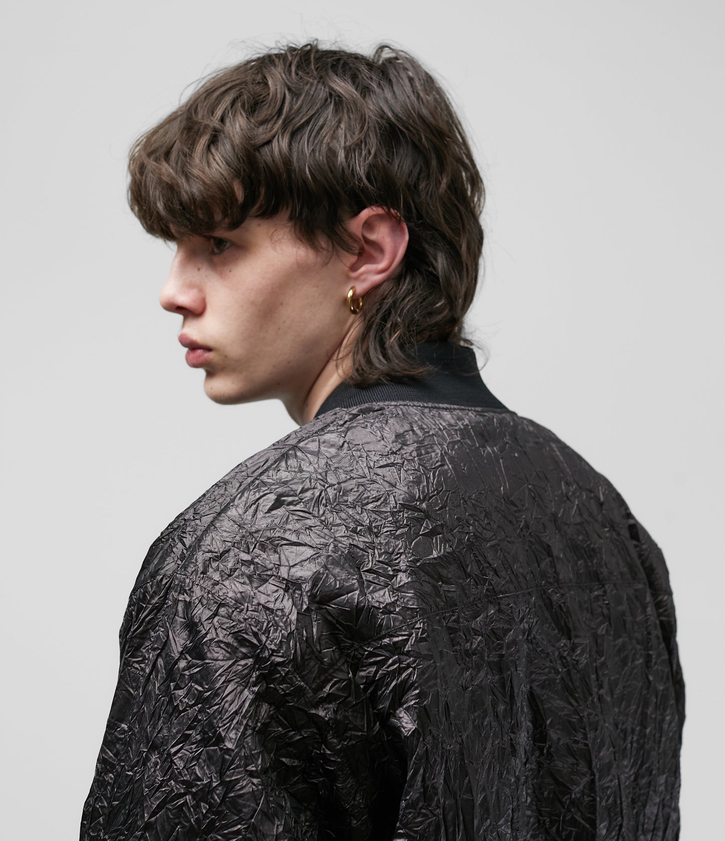 ALUMINIUM CRINKLE BOMBER